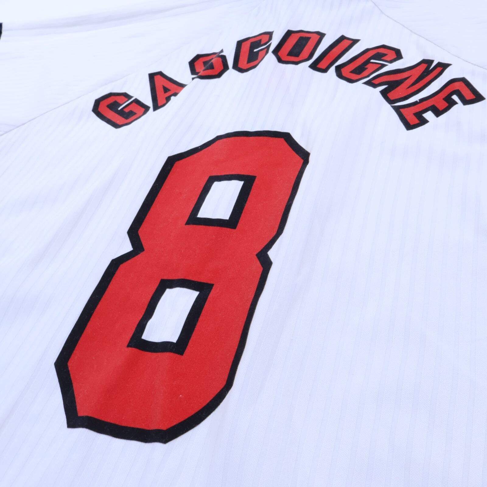 England Gascoigne #8 1997/99 Home Shirt - XL- TAGS