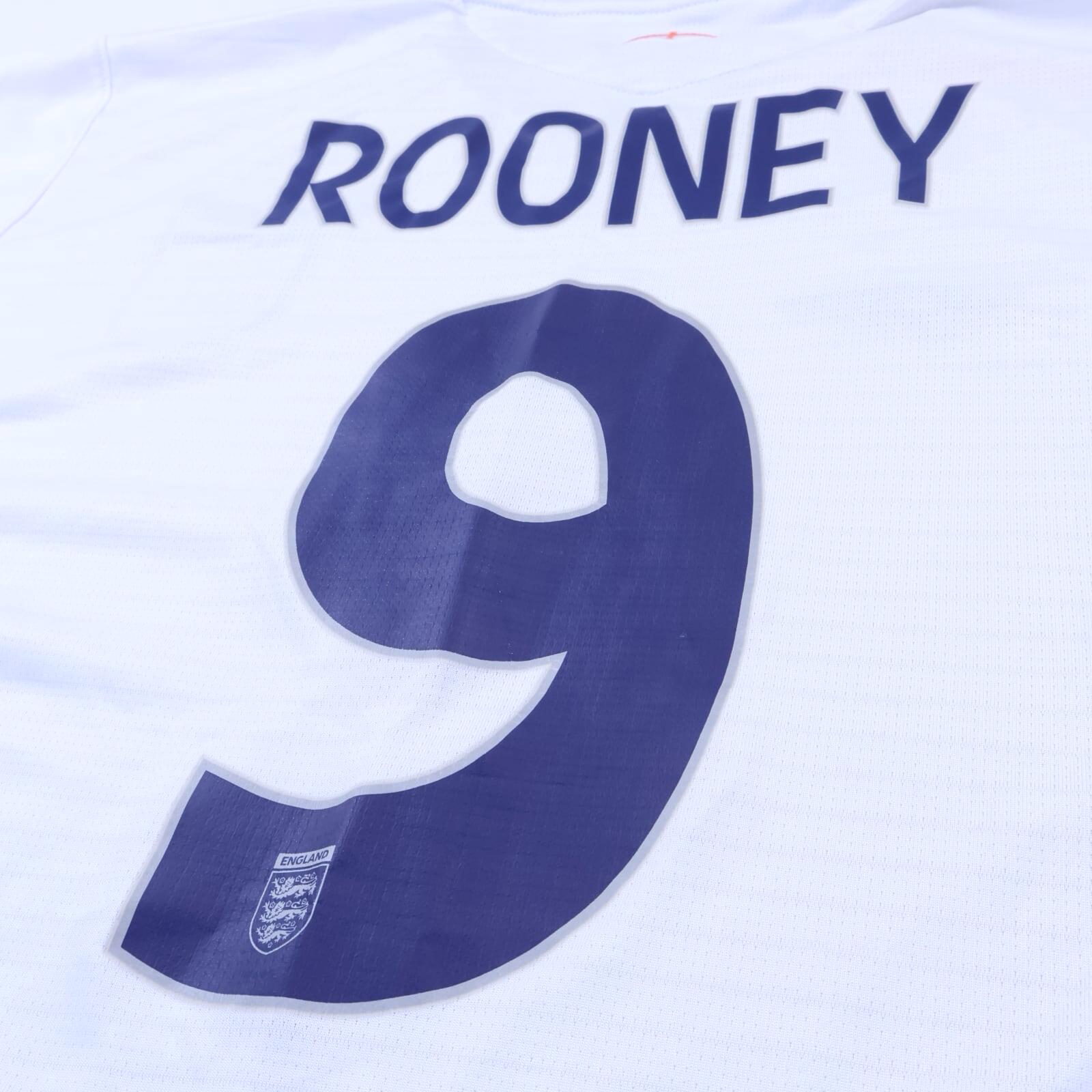 England Rooney #9 2005/07 Home Shirt - XL - TAGS