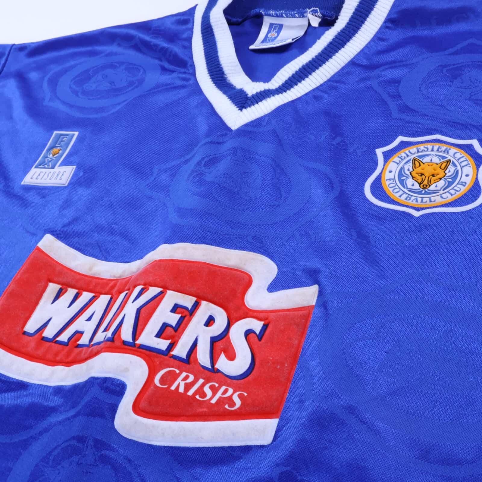 Leicester City 1996/98 Home Shirt - XL- BACK