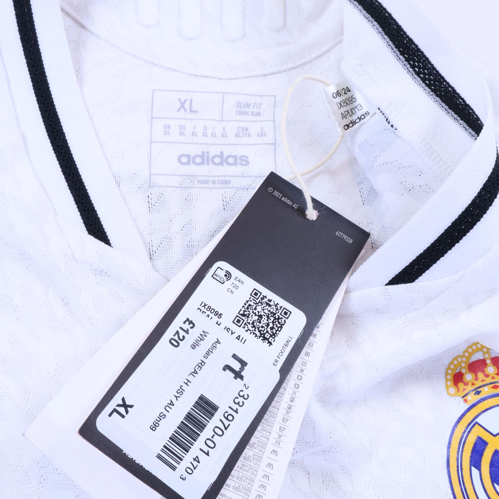 Real Madrid Bellingham #5 2024/25 Home Shirt - XL- TAGS