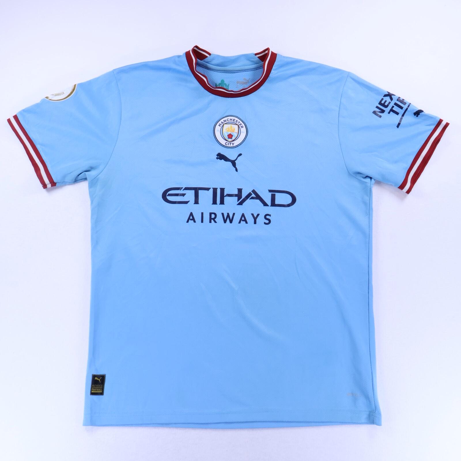 Manchester City 2022/23 Home Shirt - 2XL- FRONT