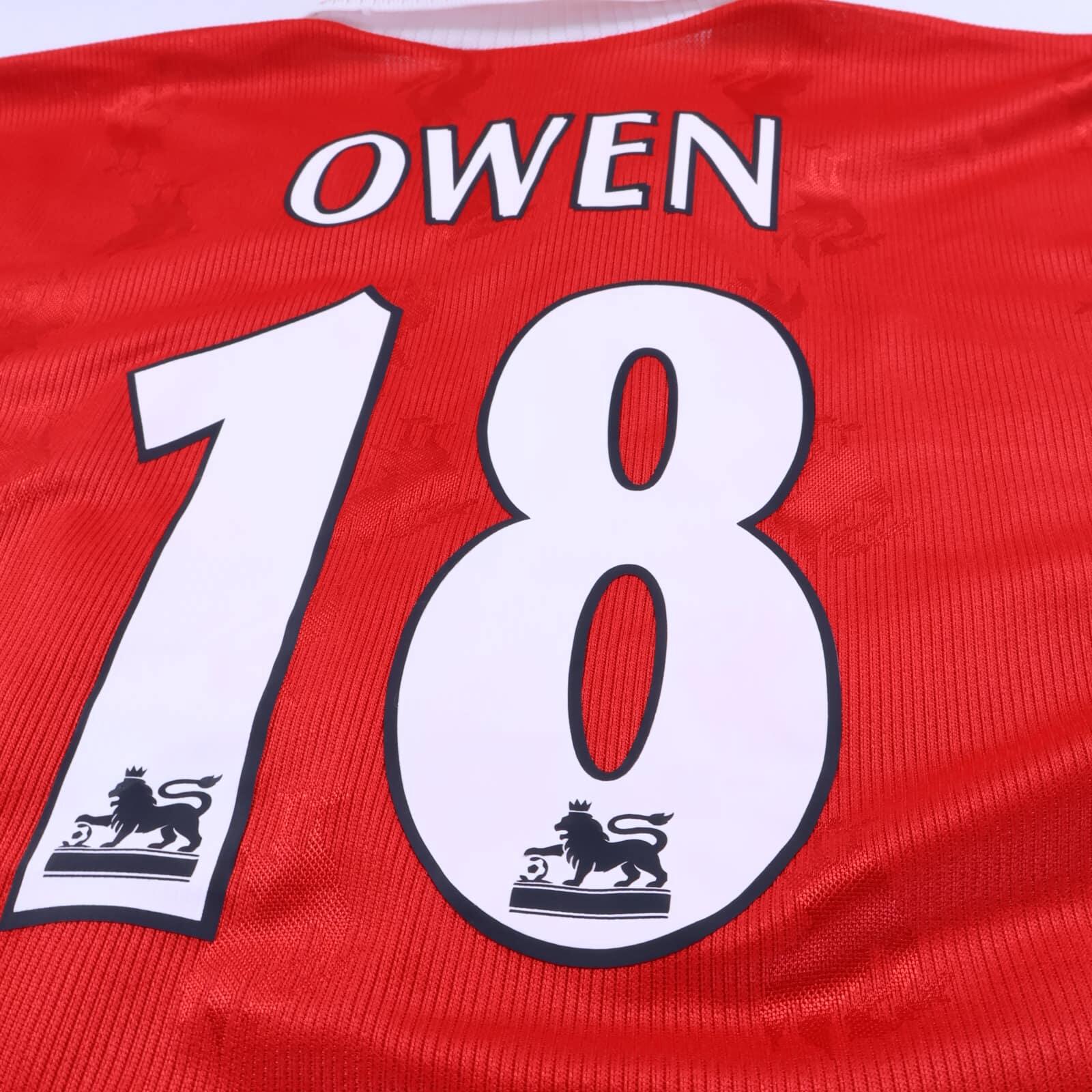 Liverpool F.C Owen #18 1996/98 Home Shirt - XL