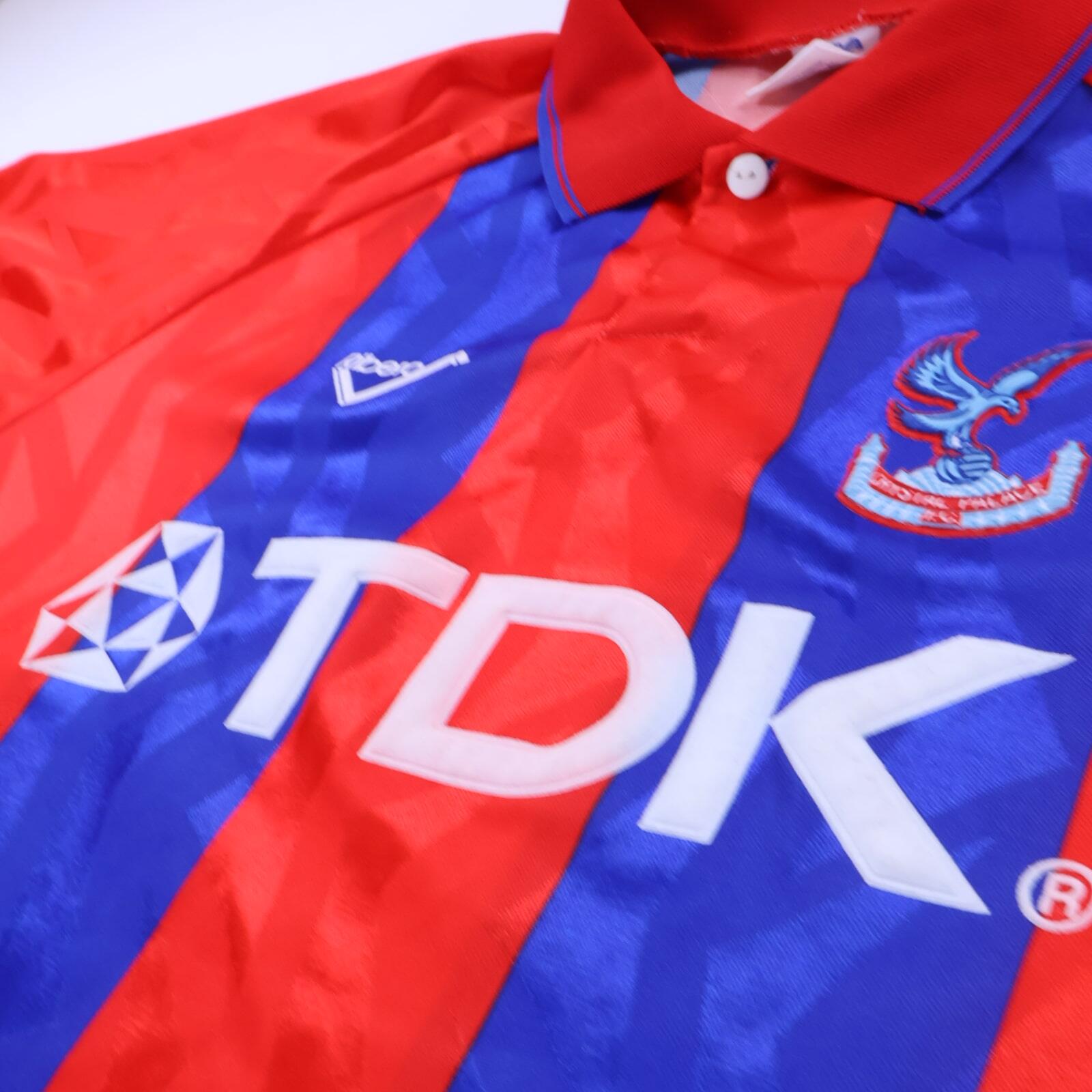 Crystal Palace 1993/94 Home Shirt - L- BACK
