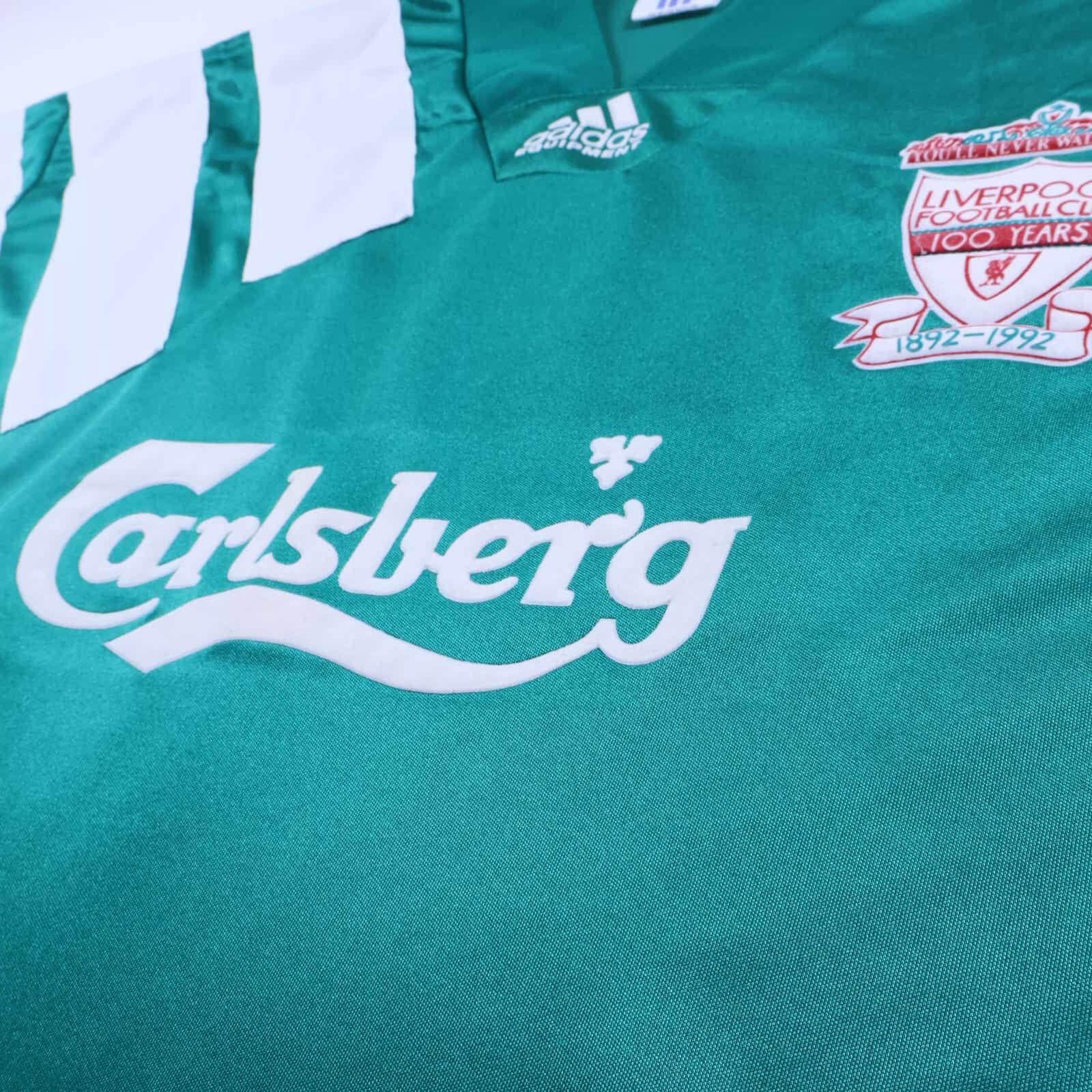 Liverpool F.C 1992/93 Centenary Away Shirt - XL- BACK