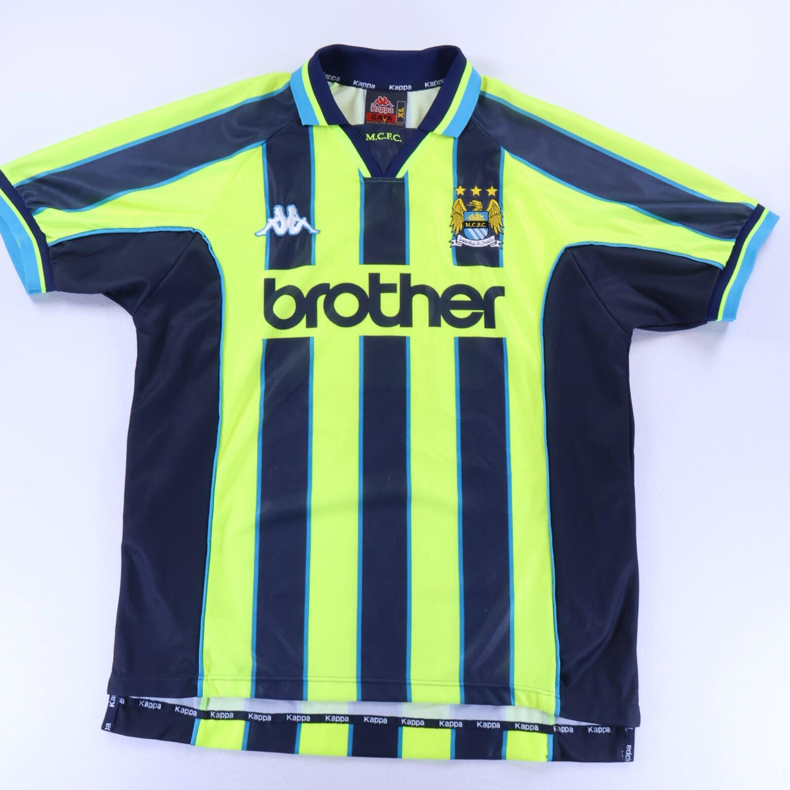 Manchester City 1998/99 Away Shirt - XL- FRONT