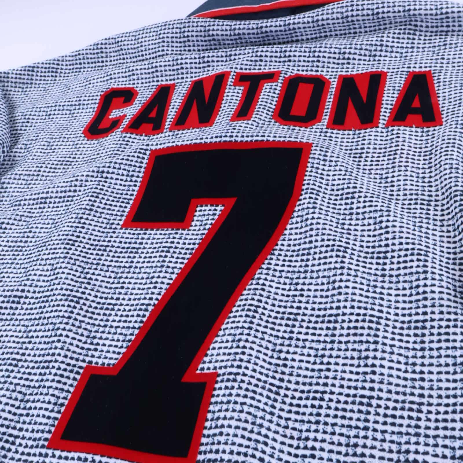 Manchester United Cantona #7 1995/96 Away Shirt - L- TAGS