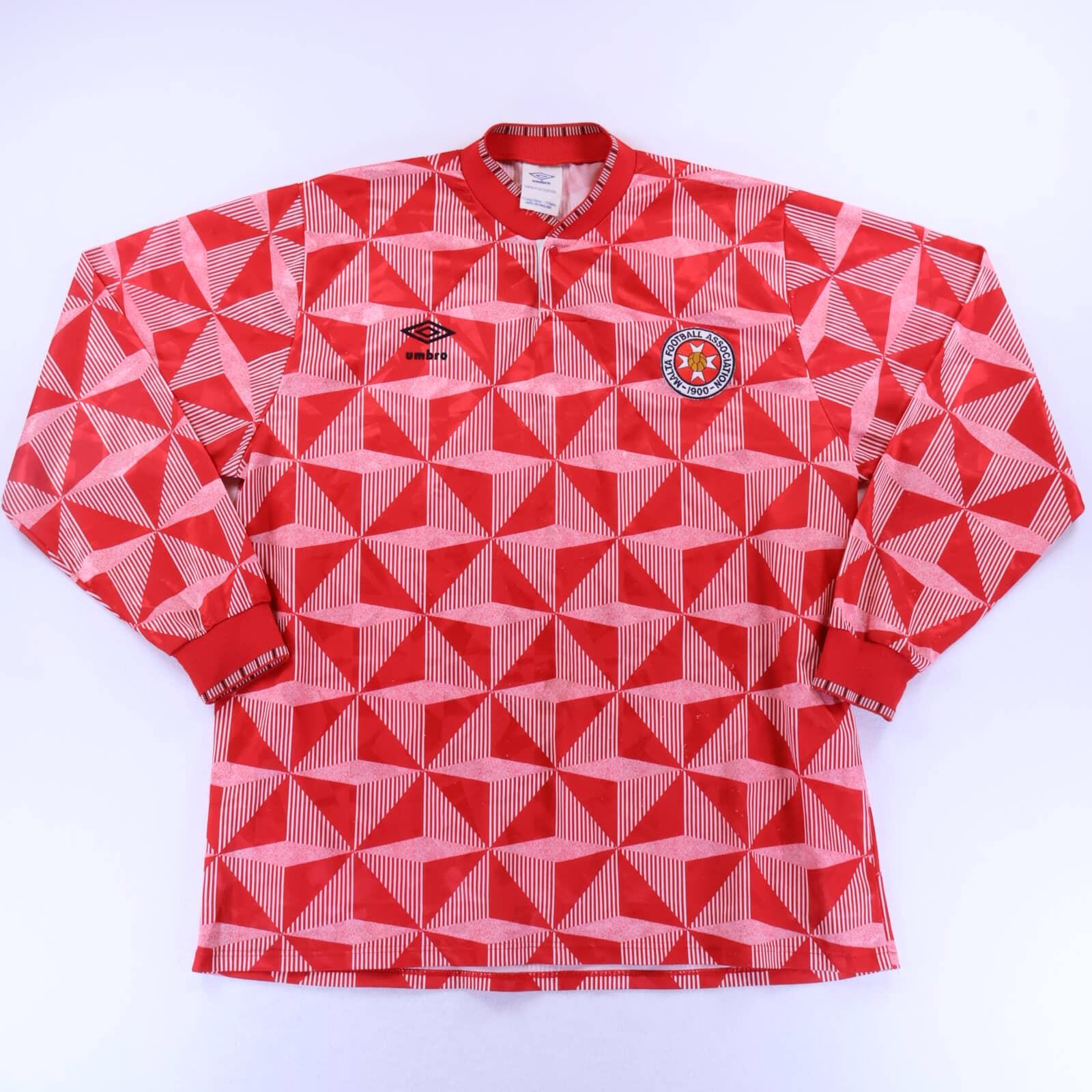 Malta 1990/92 Home Shirt - XL- FRONT