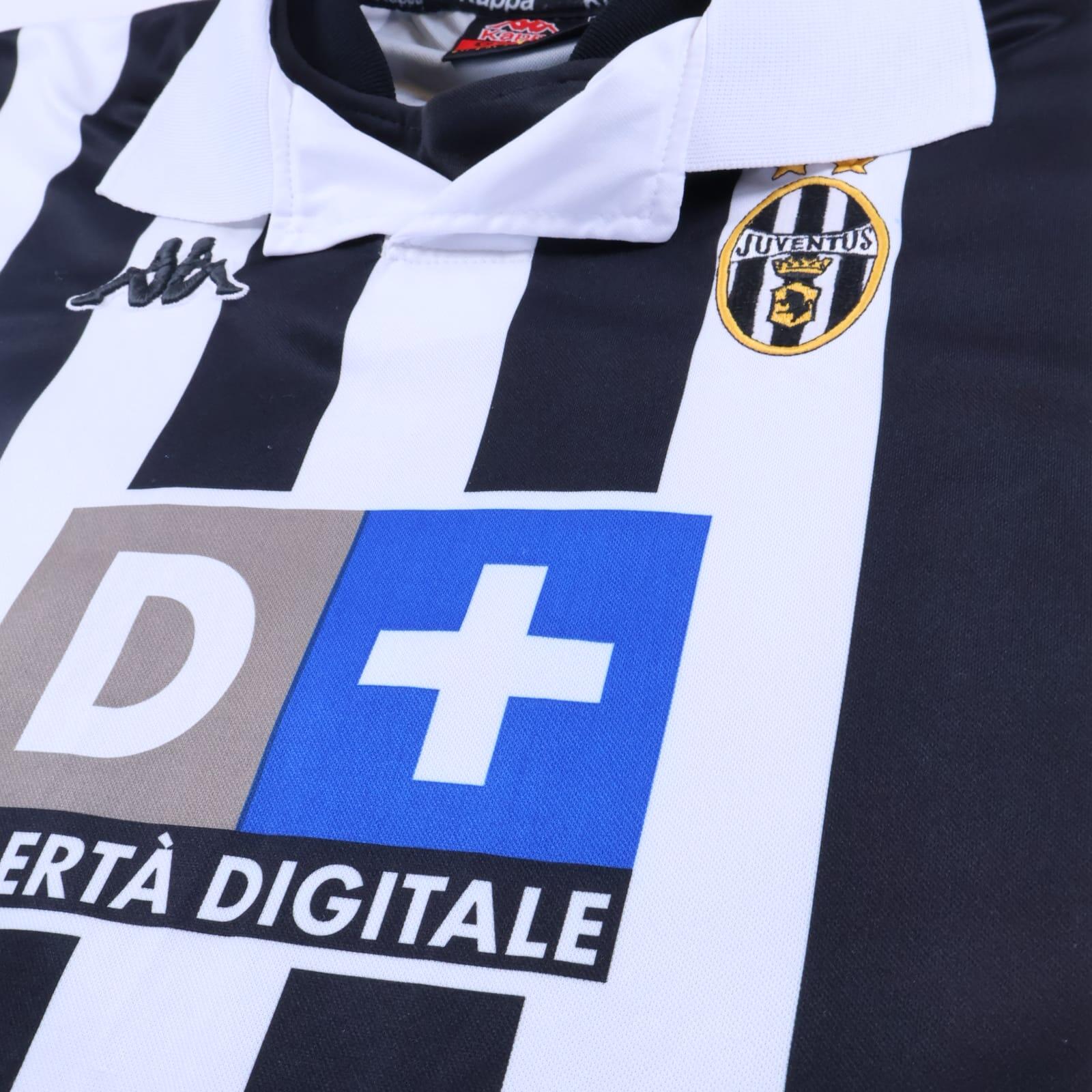Juventus Zidane #21 1998/99 Home Shirt - XL