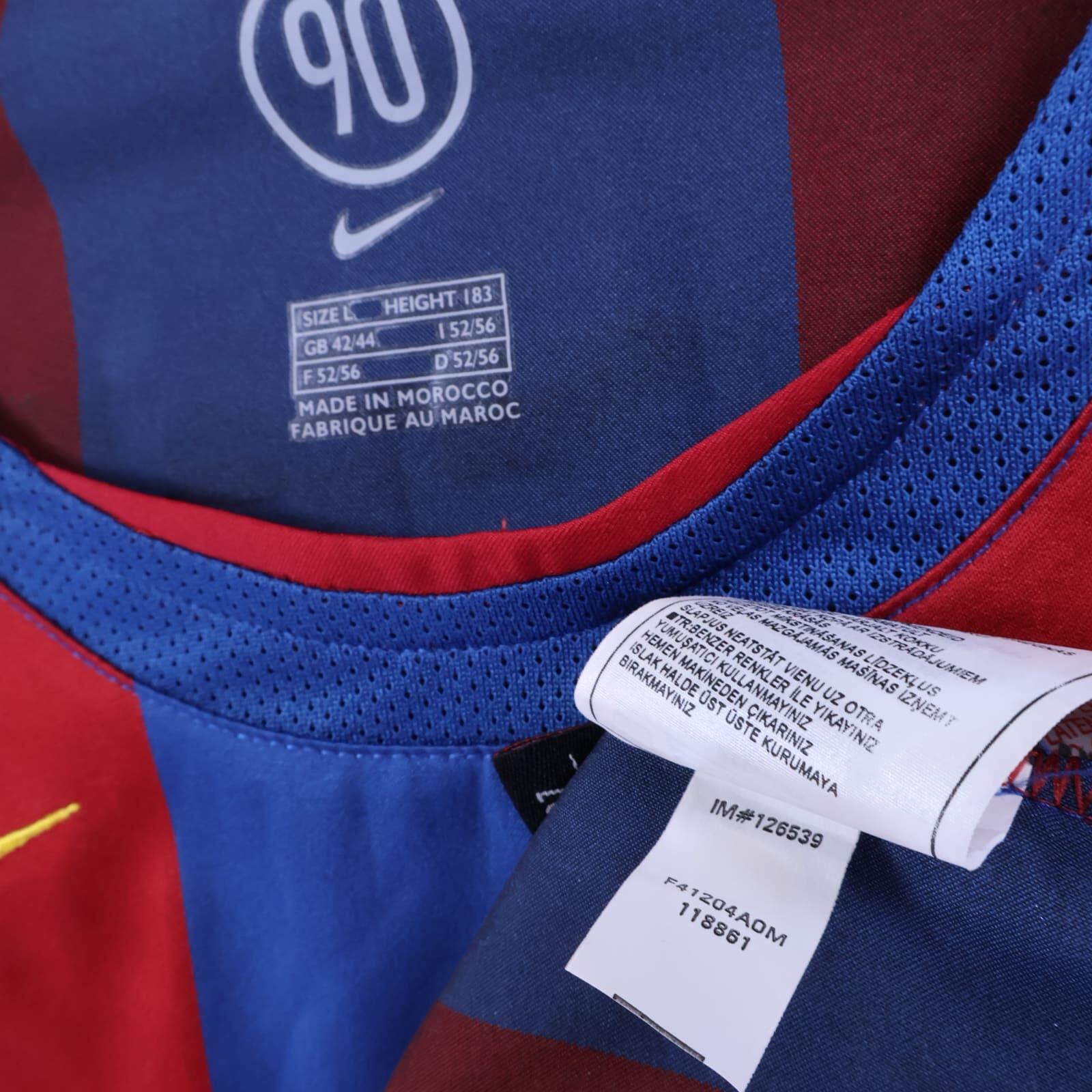 Barcelona Messi #30 2004/05 Home Shirt - L