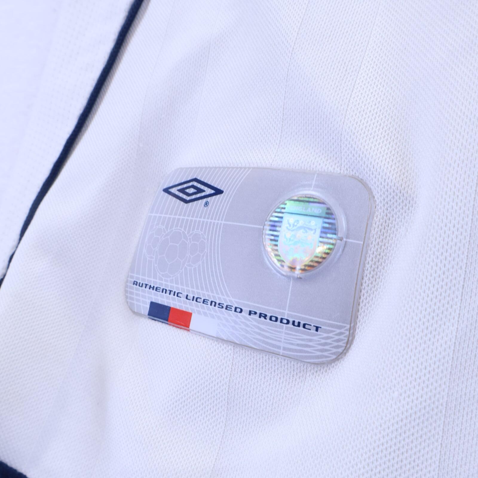 England Beckham #7 2001/03 Home Shirt - S- TAGS