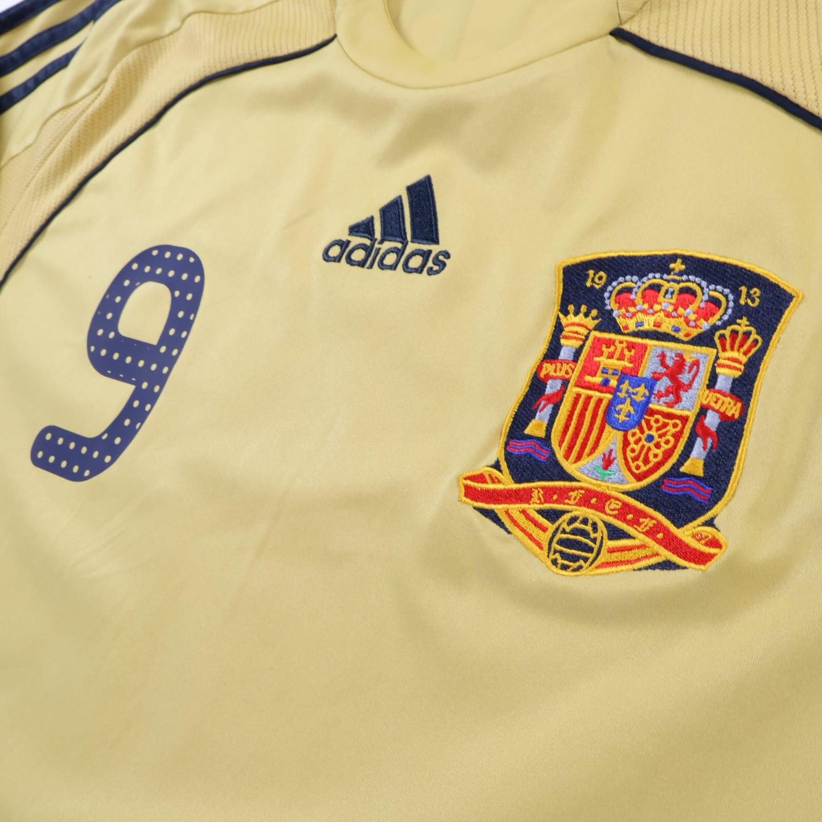 Spain Torres #9 2008/10 Away Shirt - XL