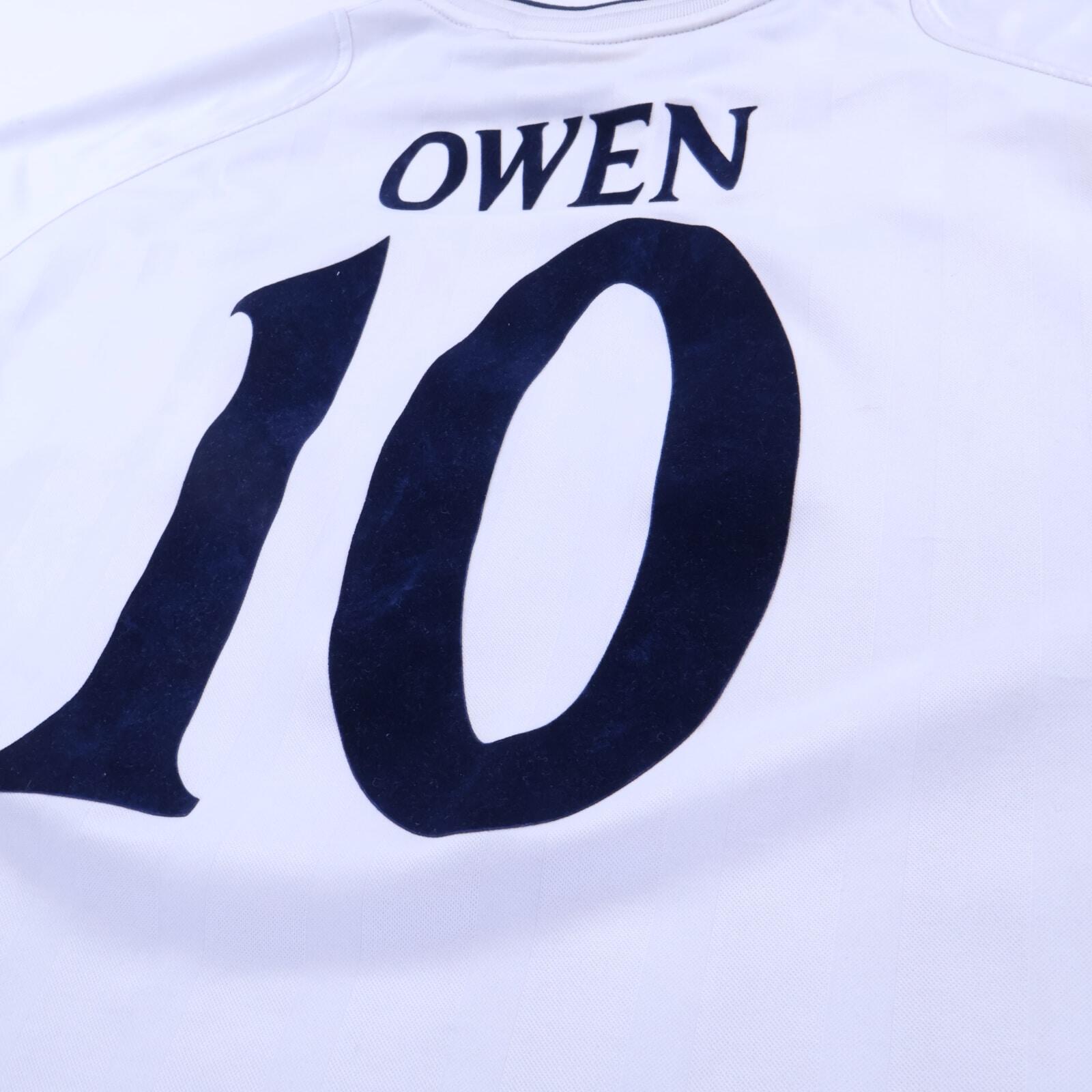 England Owen #10 2001/03 Home Shirt - XL- TAGS