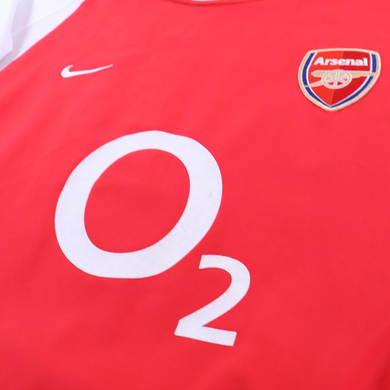 Arsenal Bergkamp #10 2003/04 Home Shirt - XL