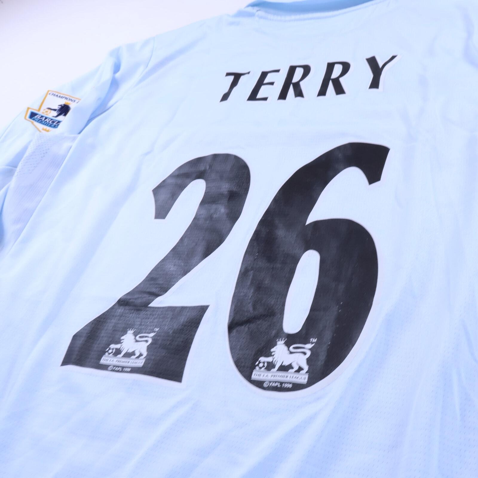 Chelsea Terry #26 2005/06 Away Shirt - M - TAGS