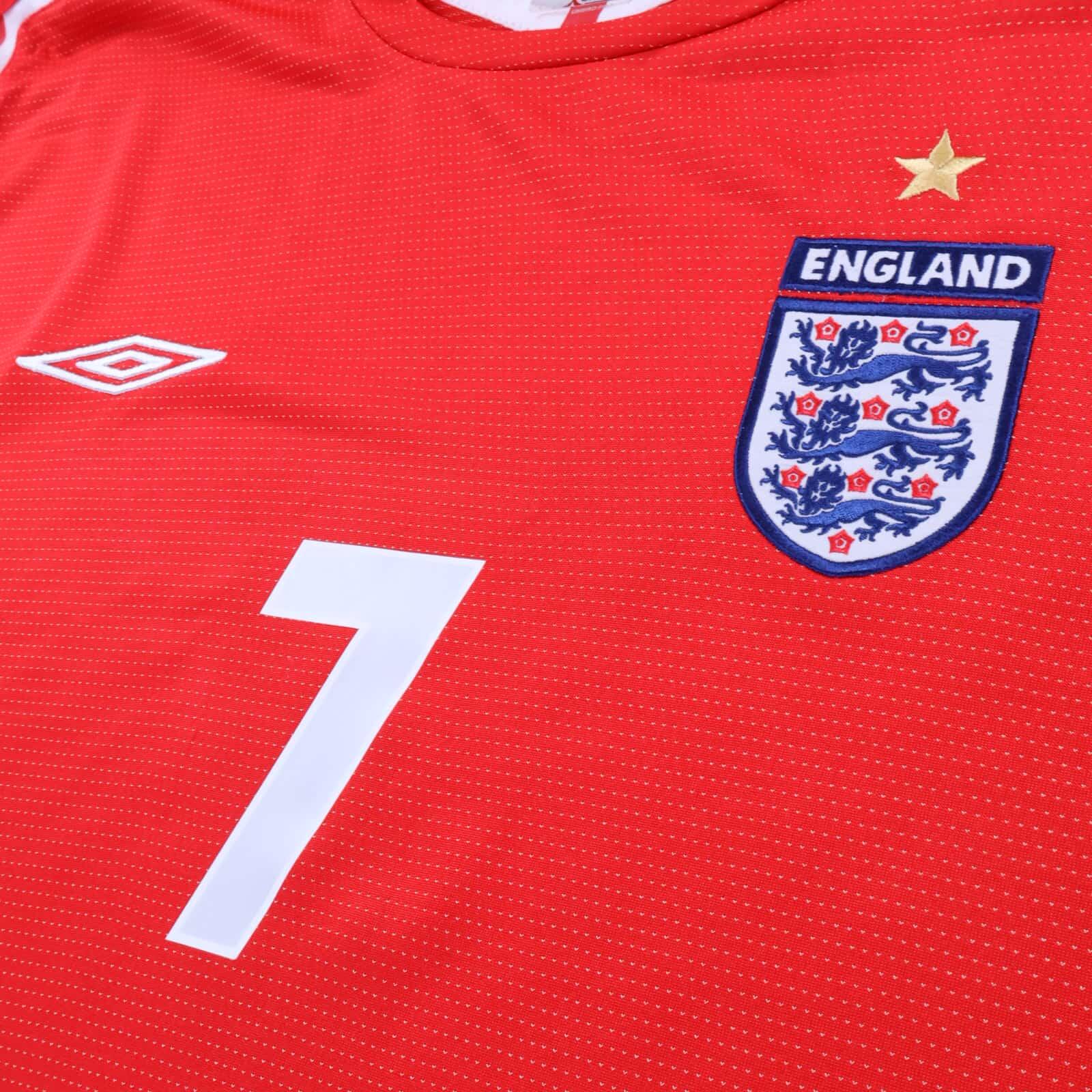 England Beckham #7 2004/06 Away Shirt - 2XL
