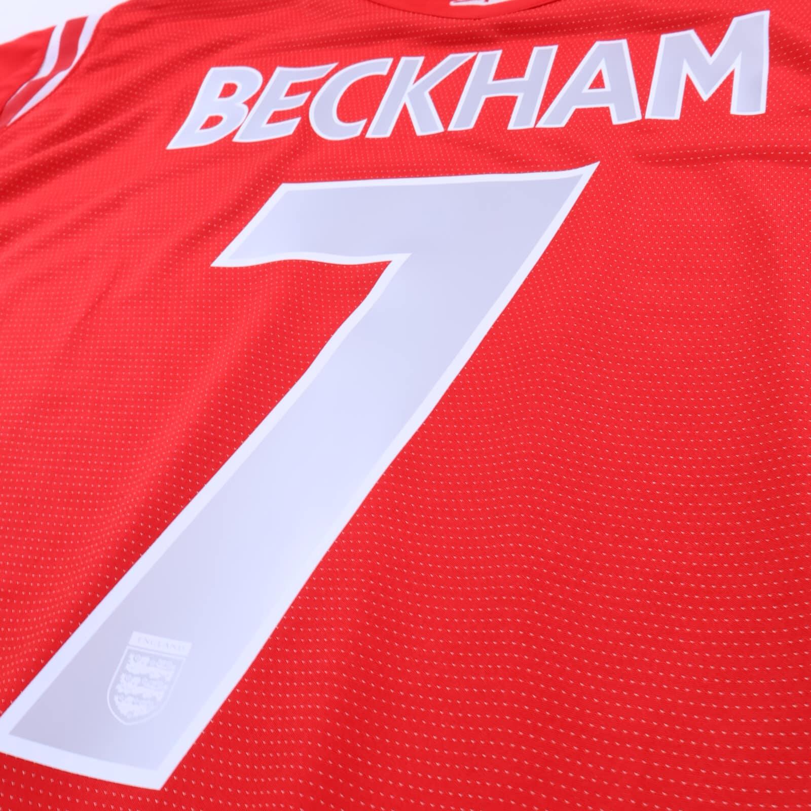 England Beckham #7 2004/06 Away Shirt - Long Sleeve - XL