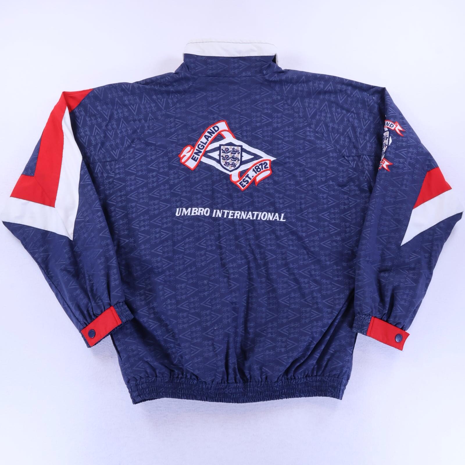 England 1990/92 Track Jacket - L