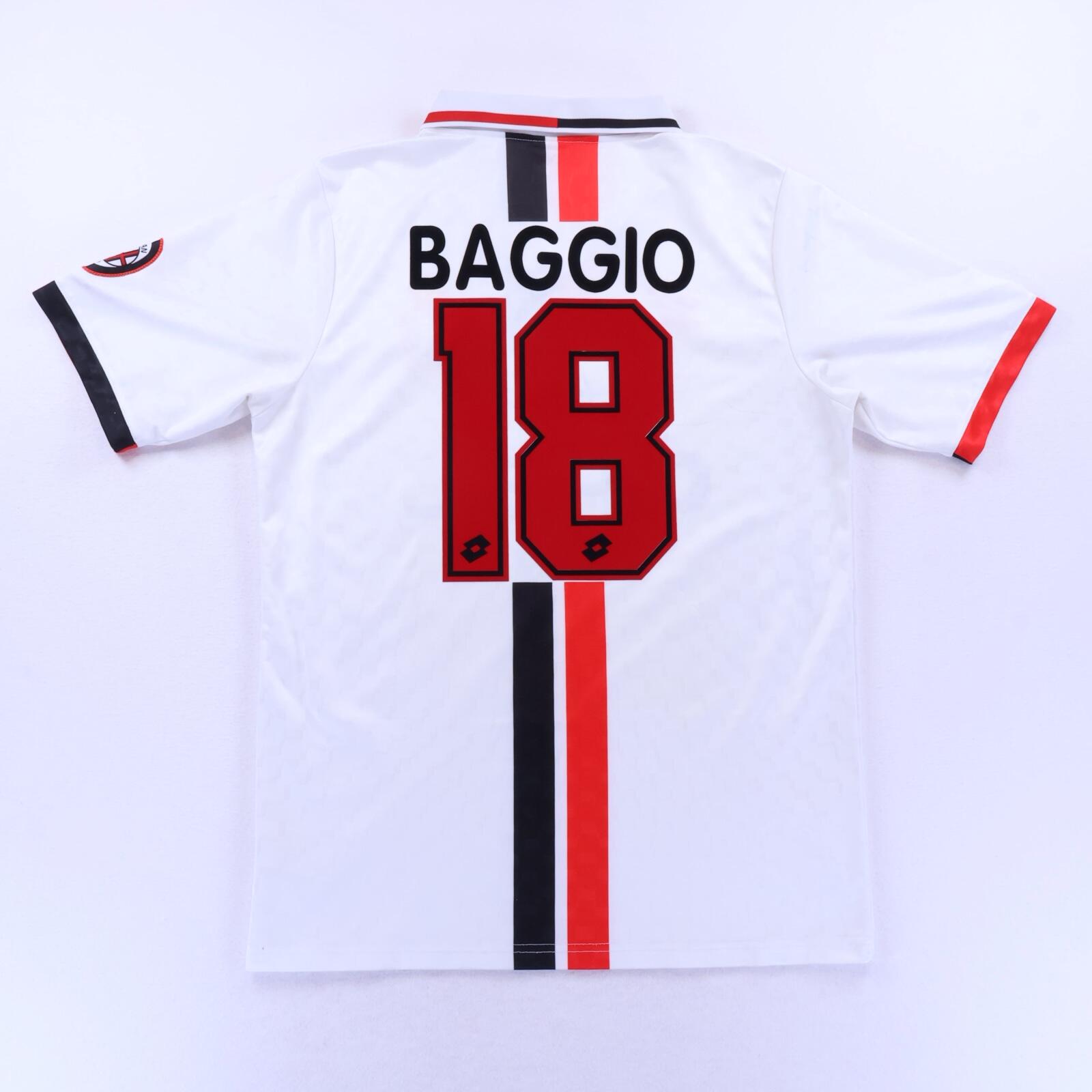 Ac Milan Baggio #18 1995/97 Away Shirt - L- FRONT