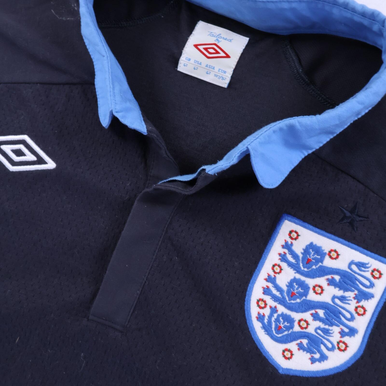 England 2011/12 Away Shirt - L- BACK