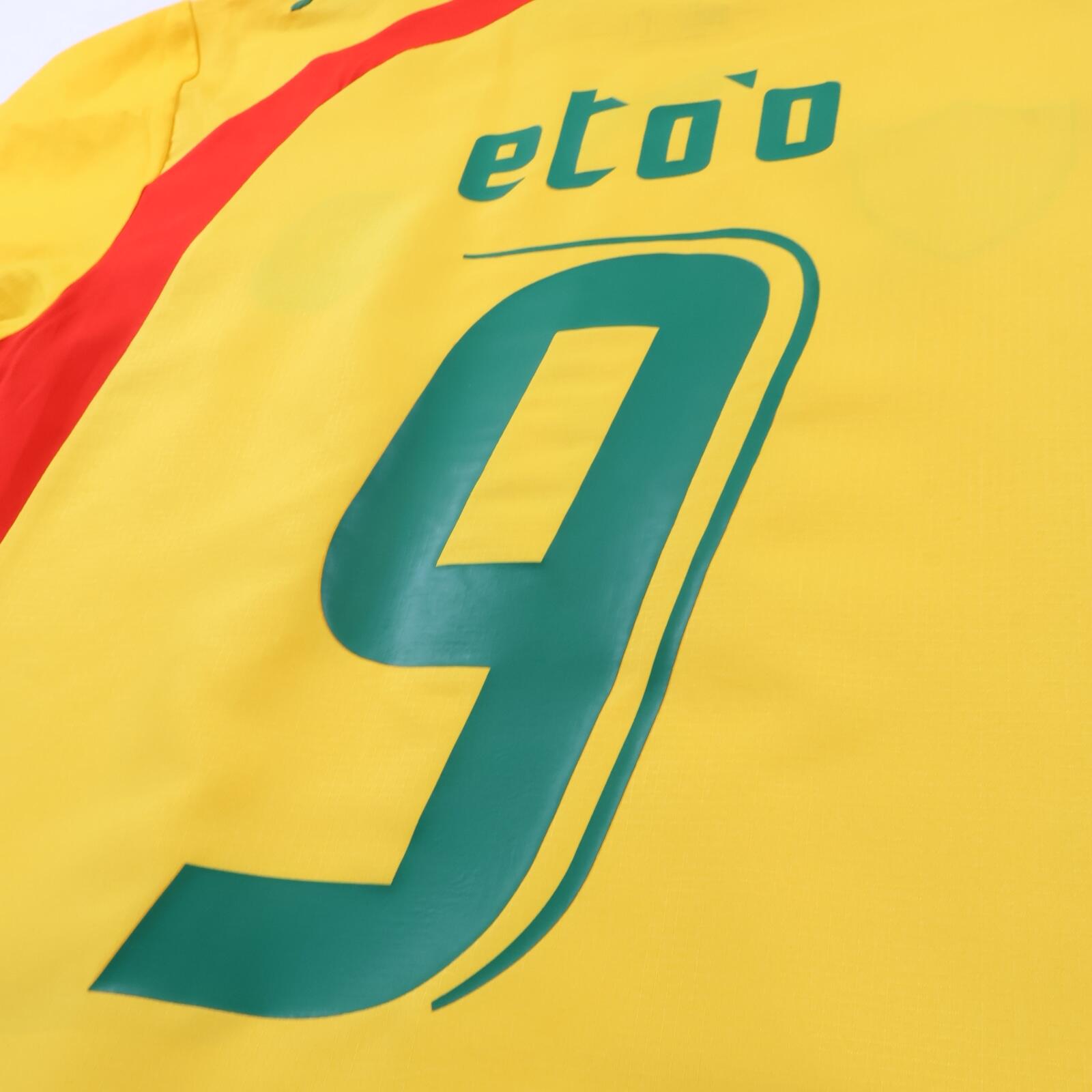 Cameroon Eto'O #9 2006/08 Away Shirt - M- TAGS