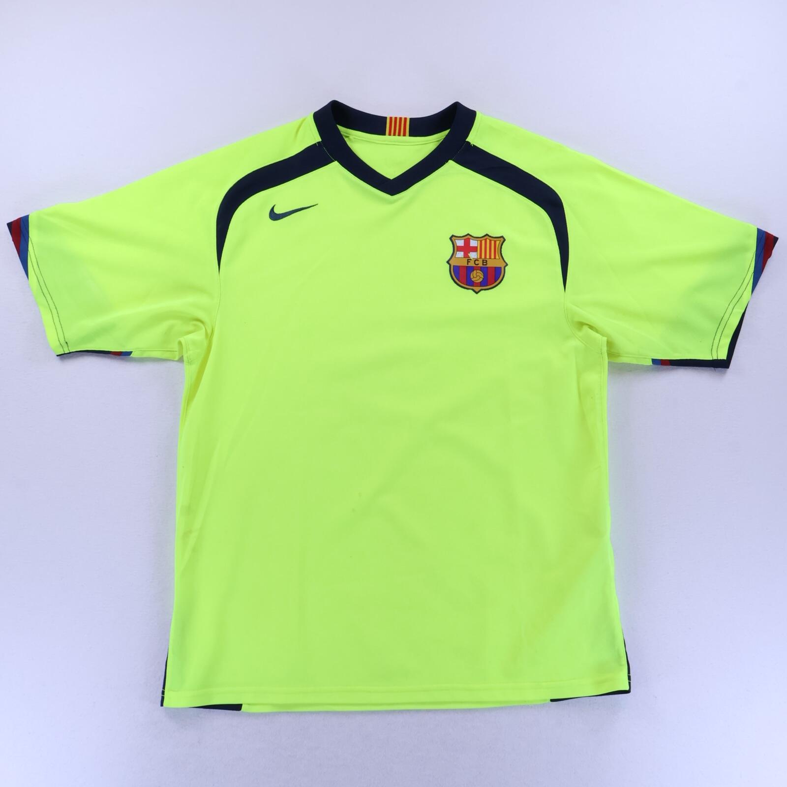 Barcelona 2005/06 Away Shirt - Nike Basic - M- FRONT