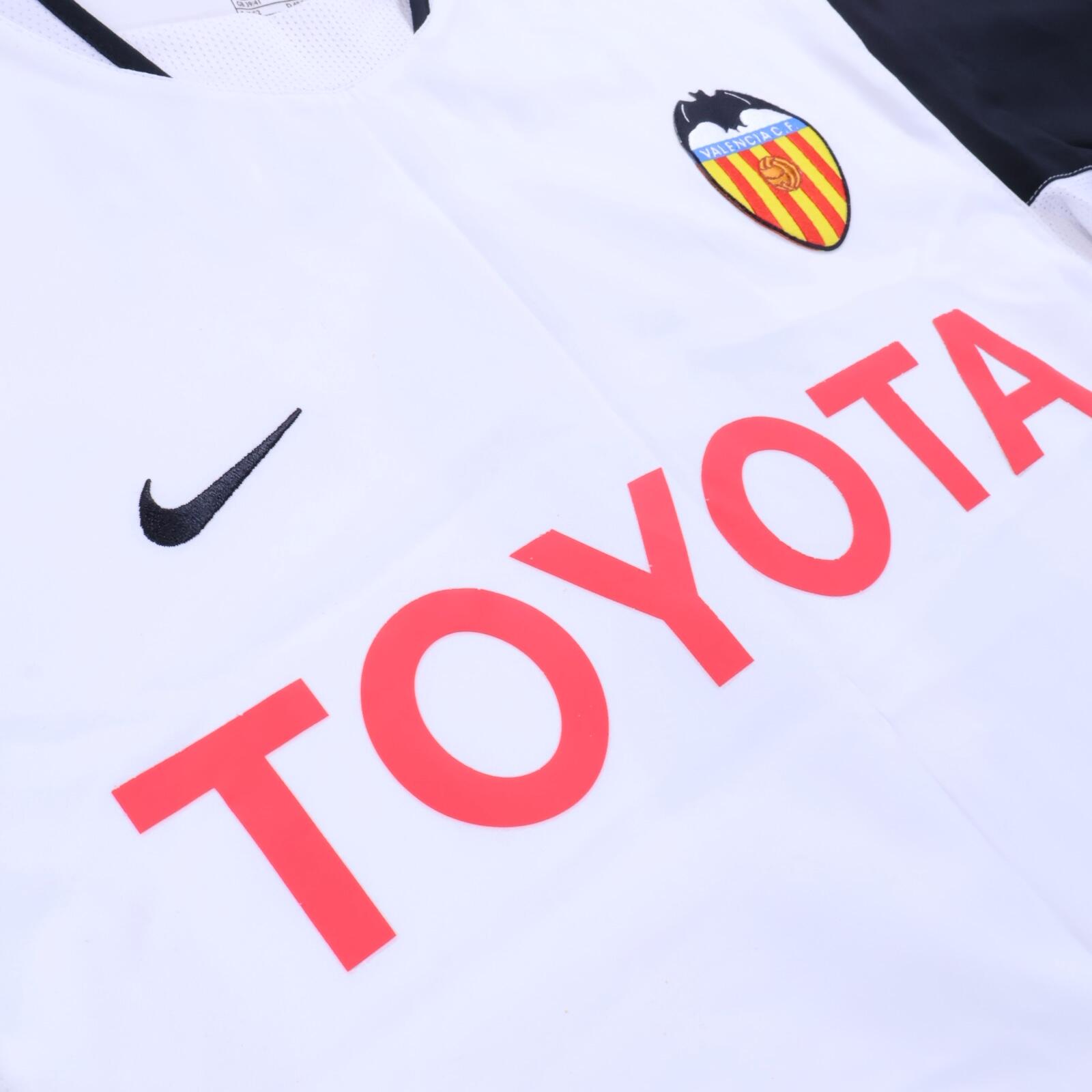 Valencia Cf Baraja #8 2003/04 Home Shirt - M