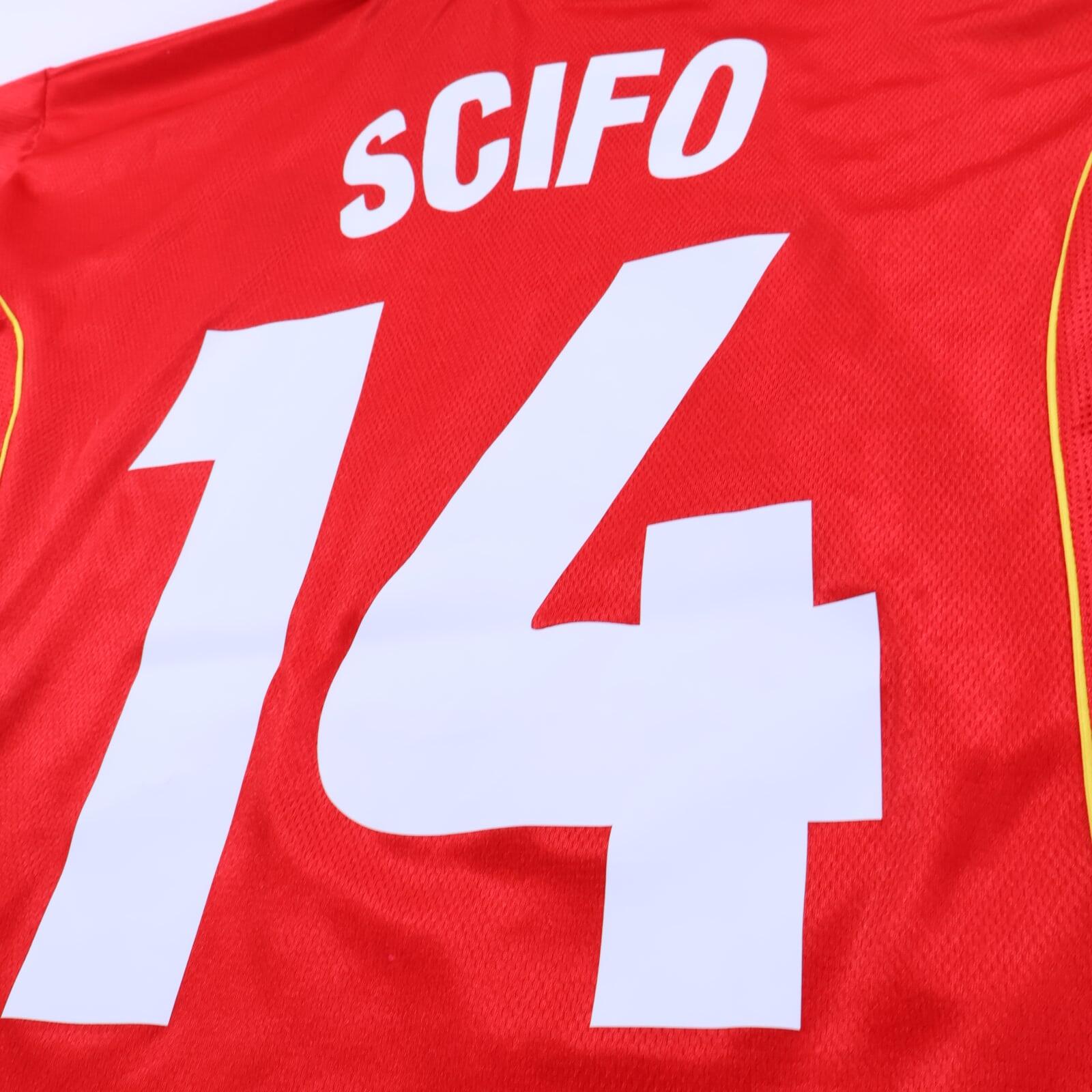 Belgium Scifo #14 1998/ Home Shirt - L- TAGS