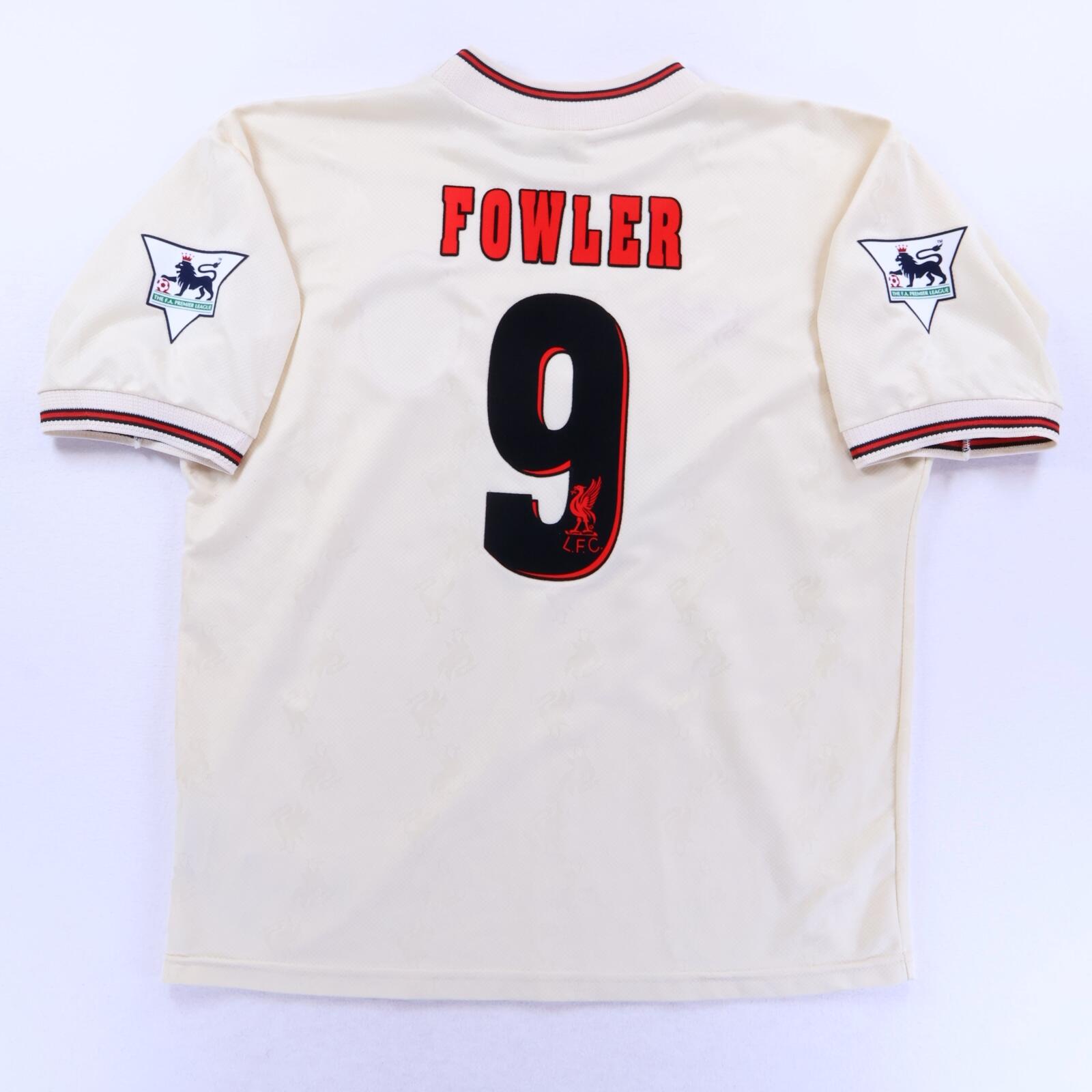 Liverpool F.C Fowler #9 1996/97 Away Shirt - XL- FRONT