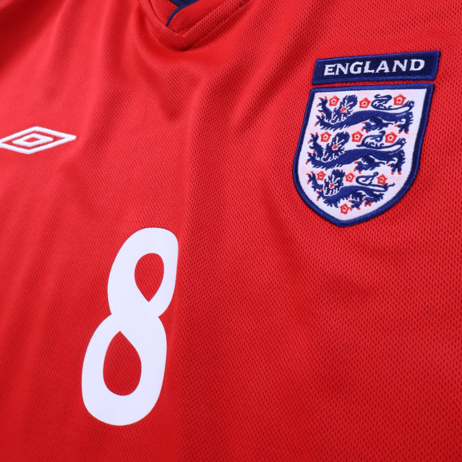 England Scholes #8 2002/04 Away Shirt - Reversible - 3XL