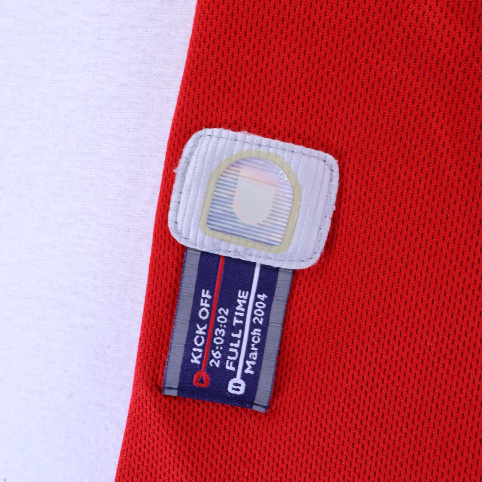 England Heskey #11 2002/04 Away Shirt - Reversible - XL
