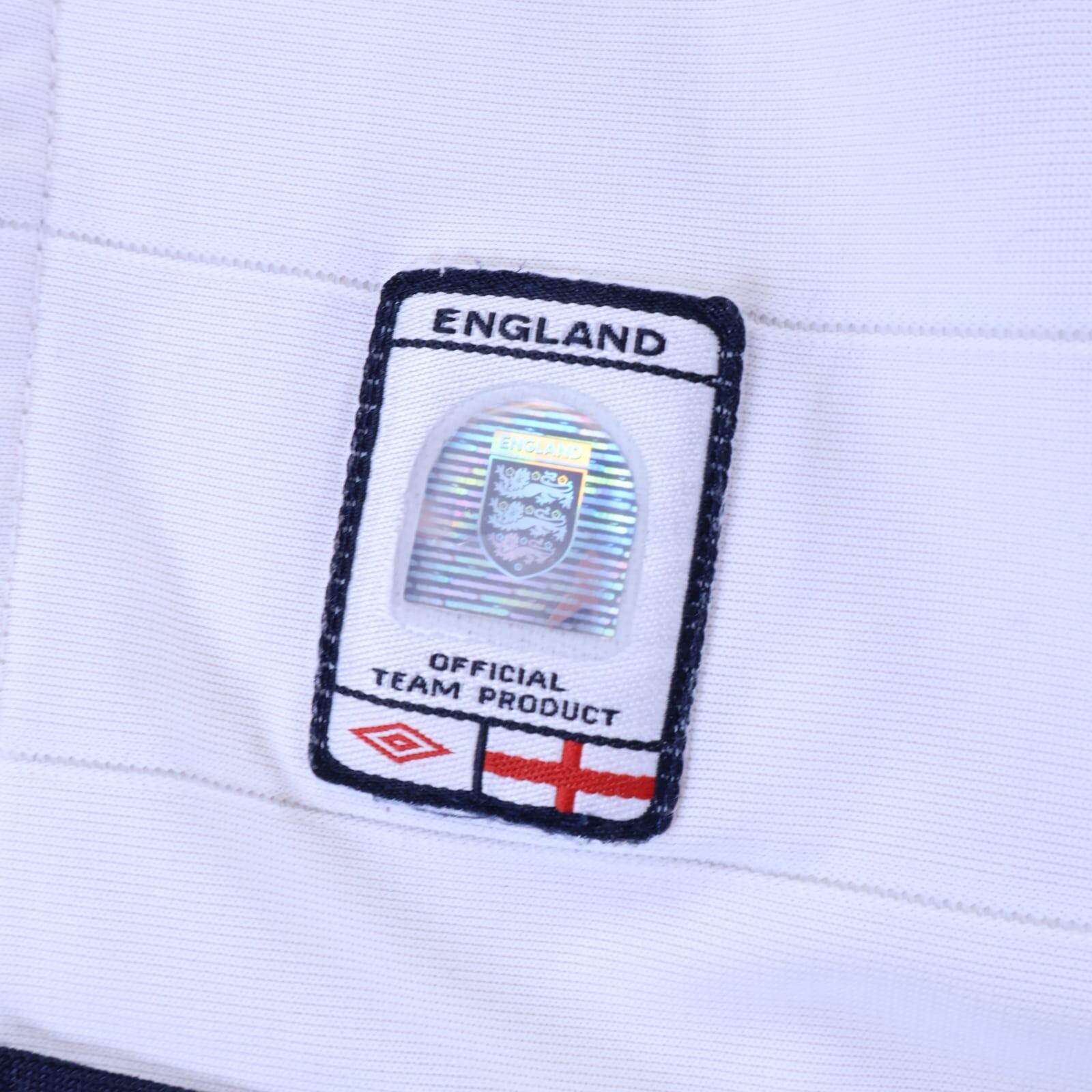 England Campbell #6 2003/05 Home Shirt - Reversible - XL
