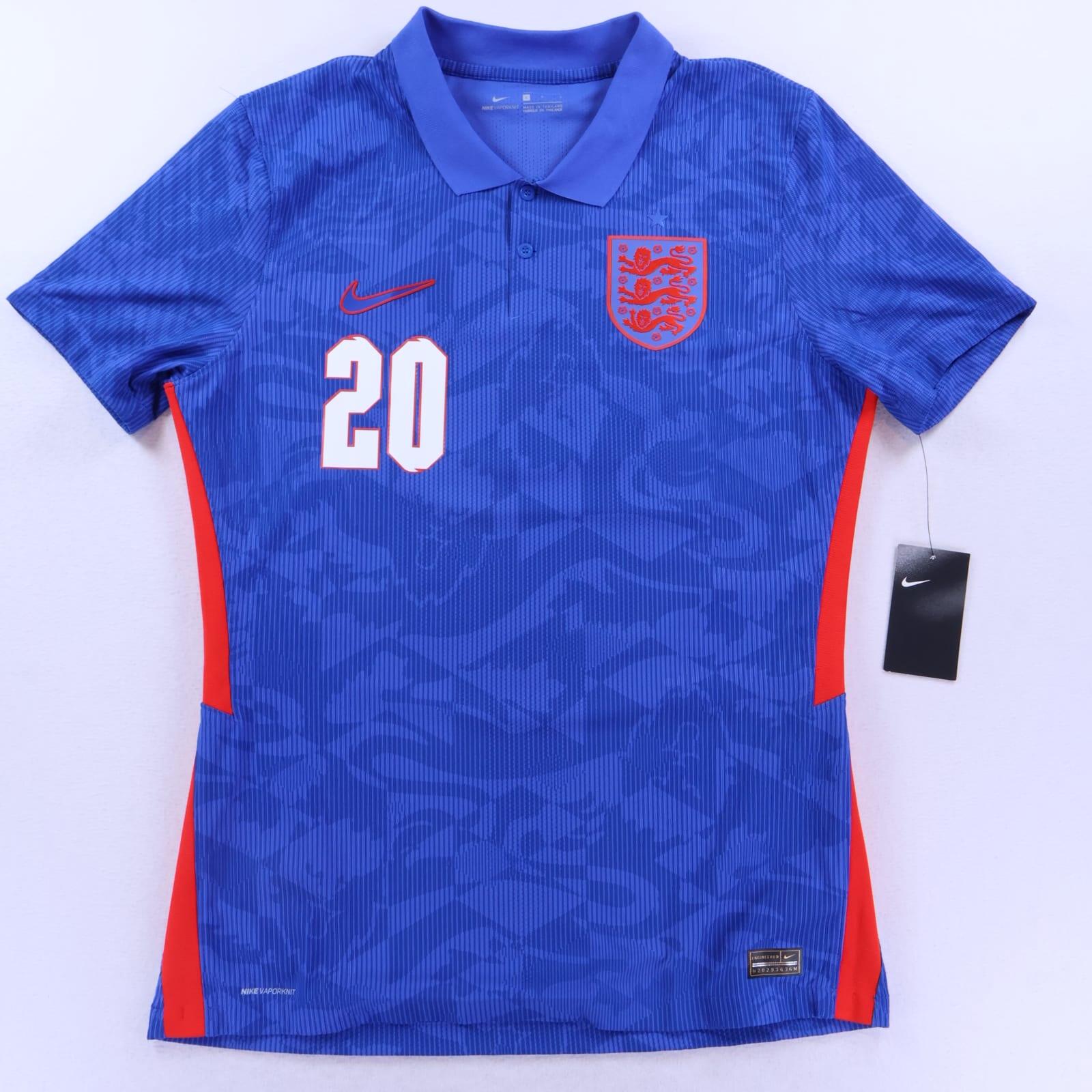 *NWT* England Foden #20 2020/21 Away Shirt - Player Issue - L- BACK