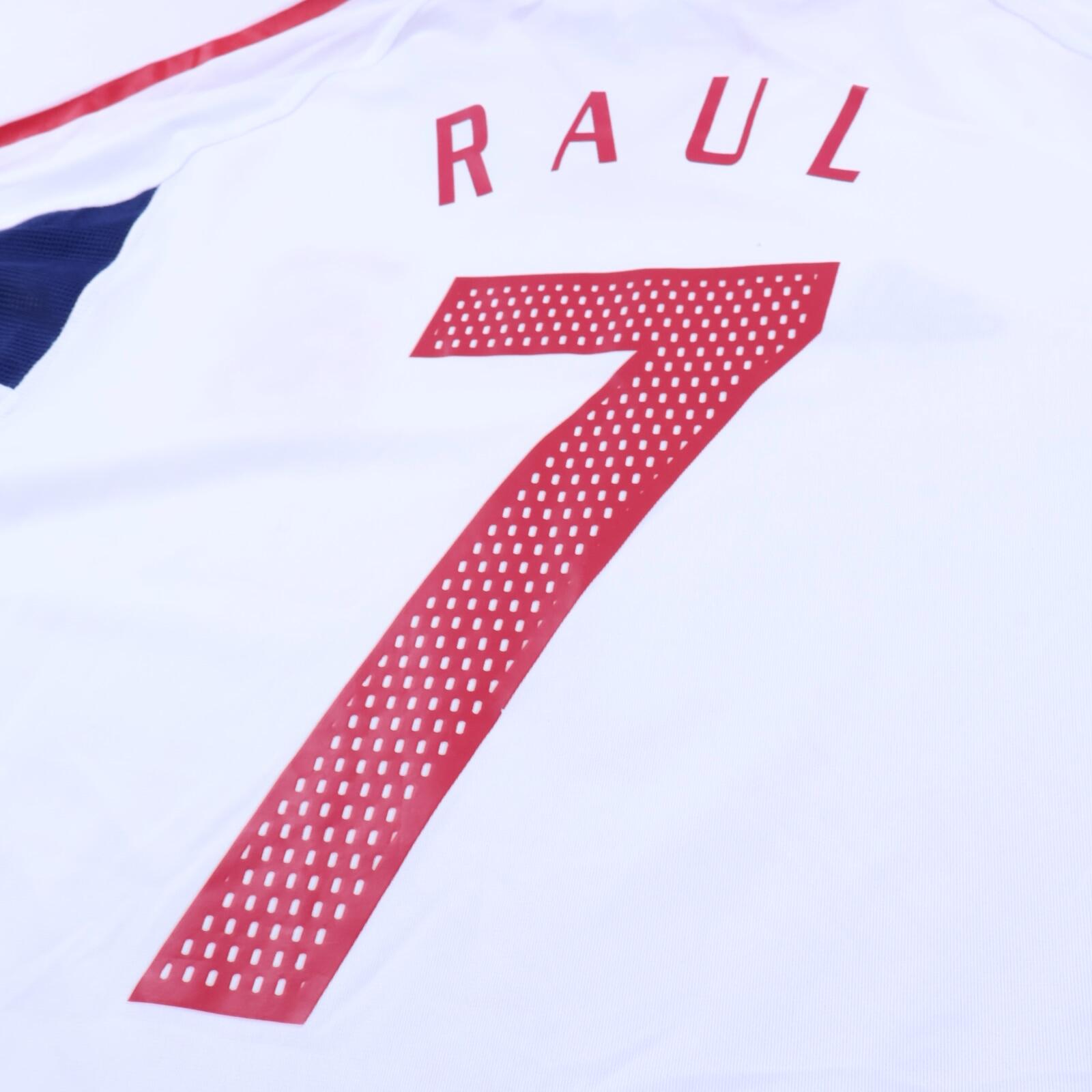 Spain Raul #7 2004/06 Away Shirt - M