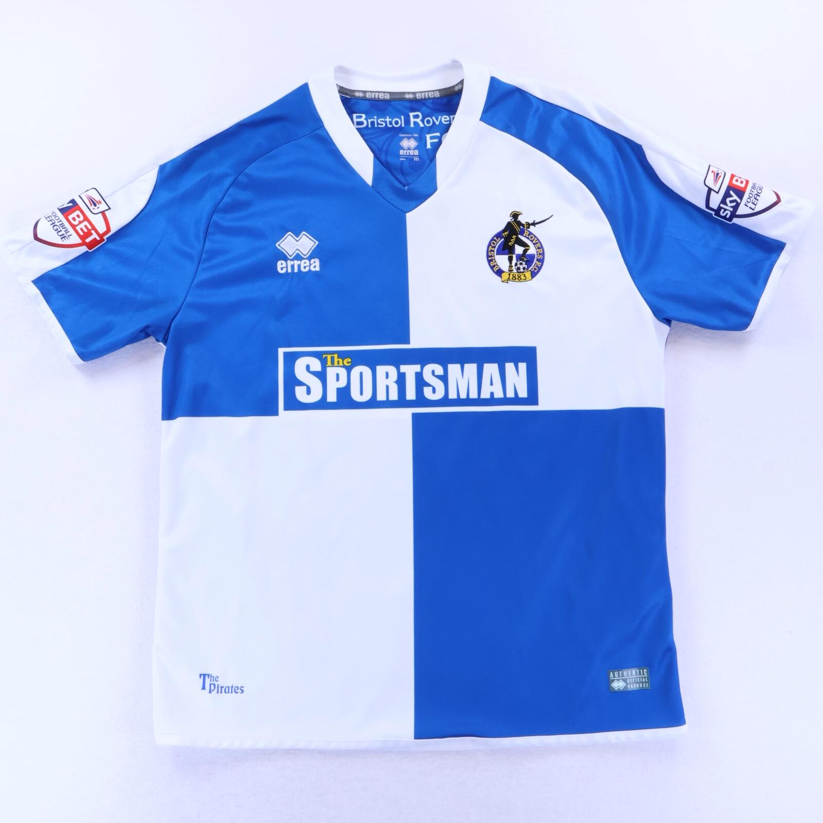 Bristol Rovers Broom #27 2015/16 Home Shirt - M