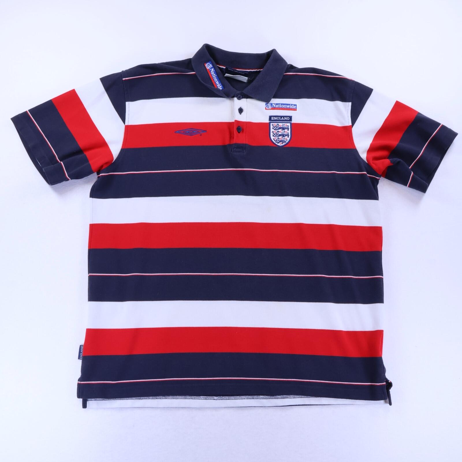 England 2002/04 Polo Shirt - 2XL