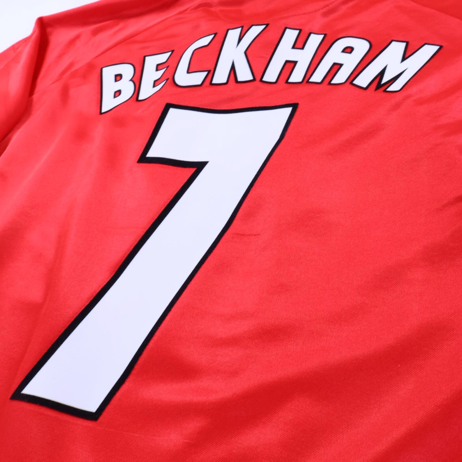 Manchester United Beckham #7 1998/99 Home Shirt - 2XL