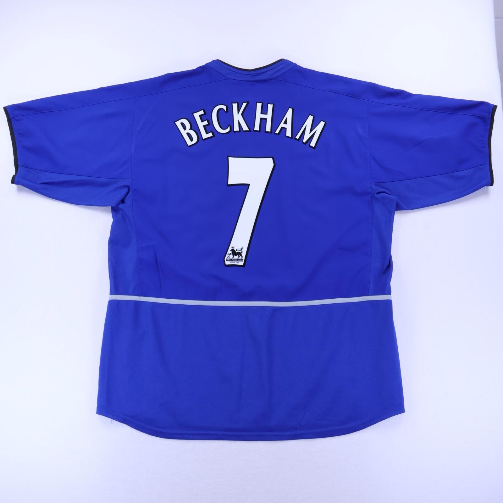 Manchester United Beckham #7 2002/03 Third Shirt - 2XL