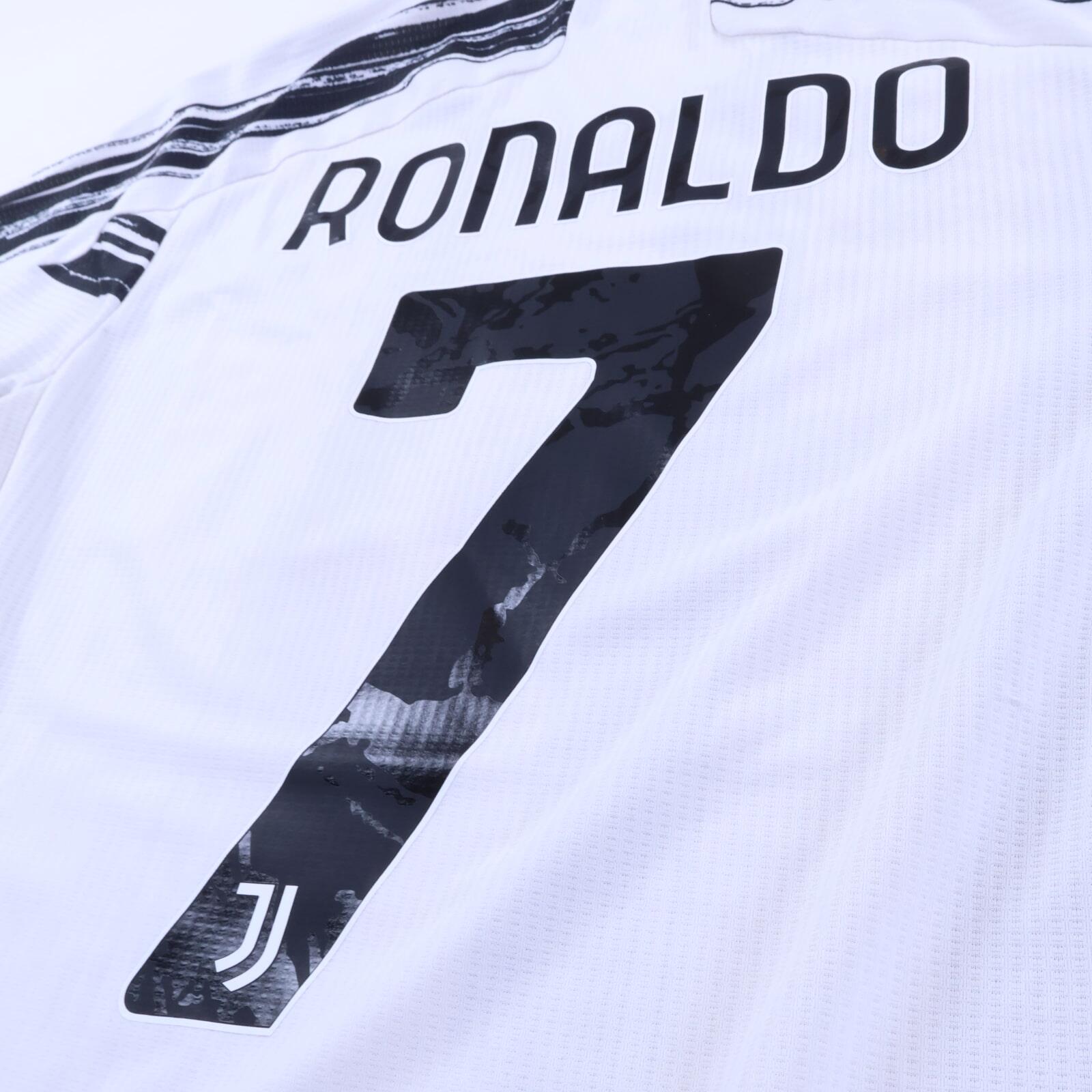 Juventus Ronaldo #7 2020/21 Home Shirt - Player Issue - S