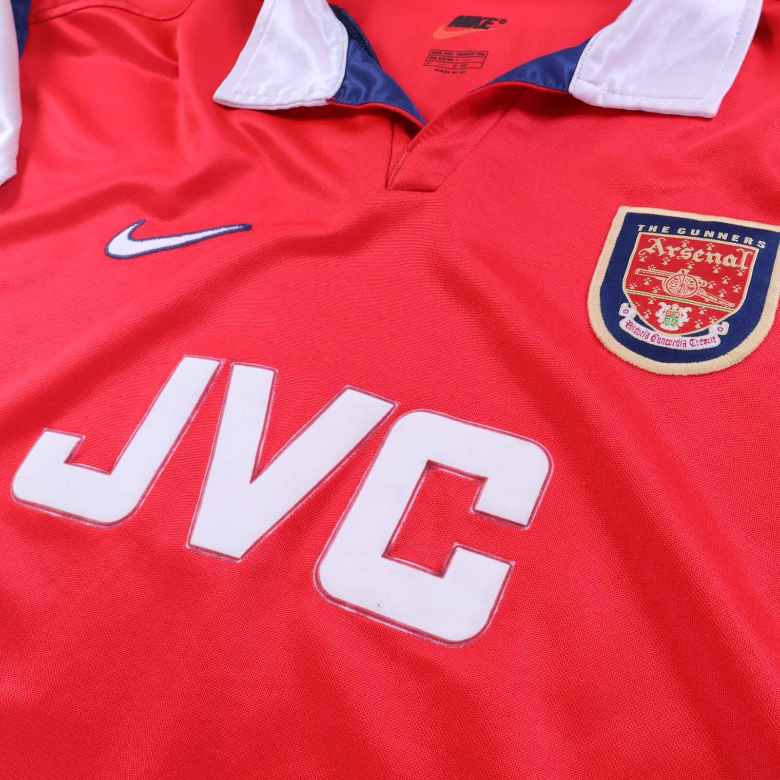 Arsenal Ljungberg #8 1998/99 Home Shirt - 2XL