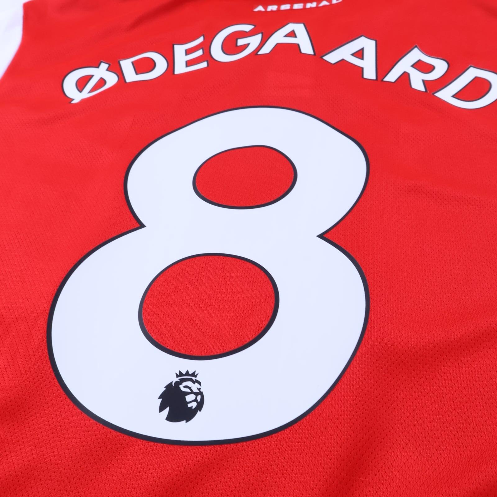 Arsenal Odegaard #8 2022/23 Home Shirt - L