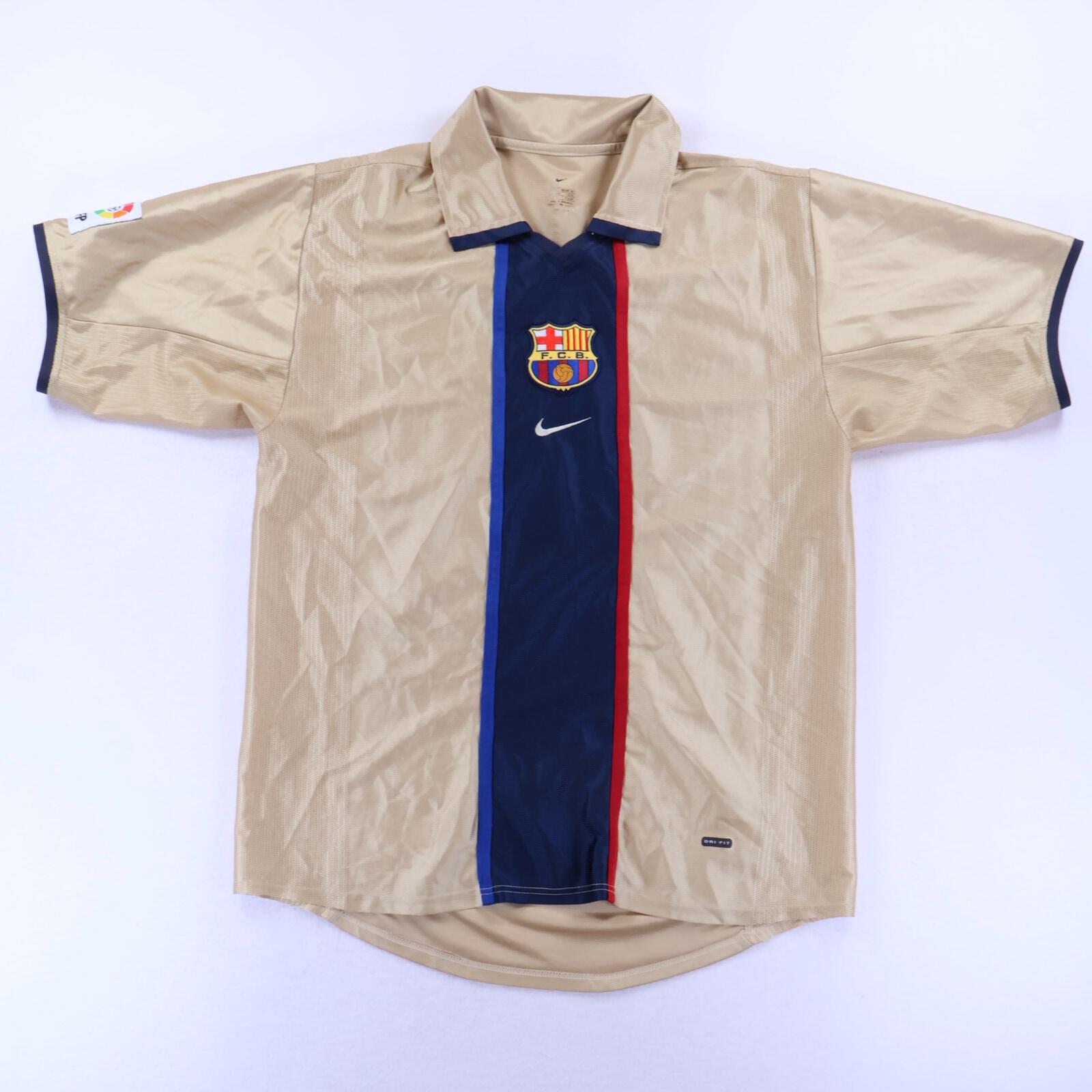 Barcelona Rivaldo #10 2001/03 Away Shirt - L
