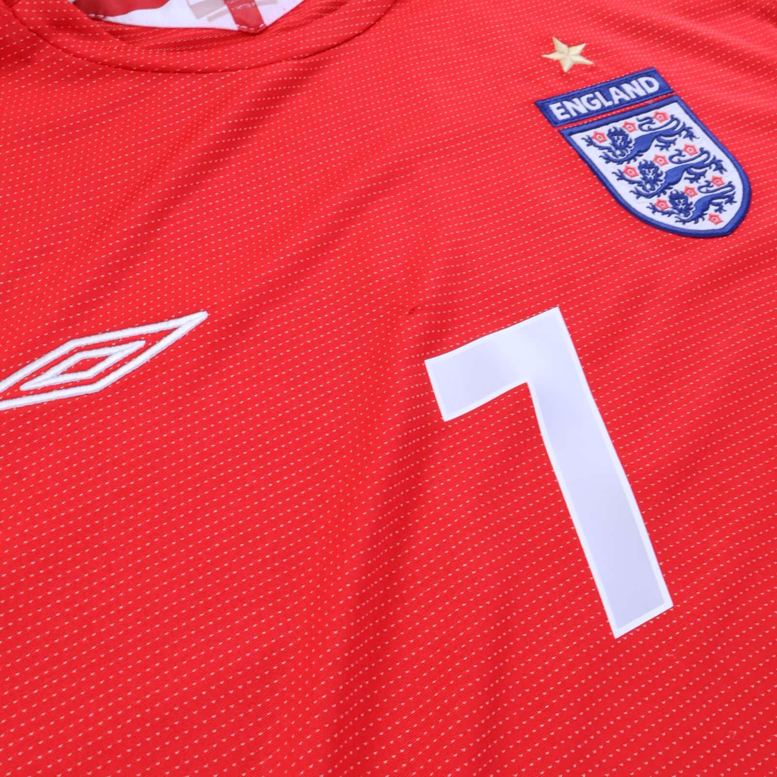 England Beckham #7 2004/06 Away Shirt - XL