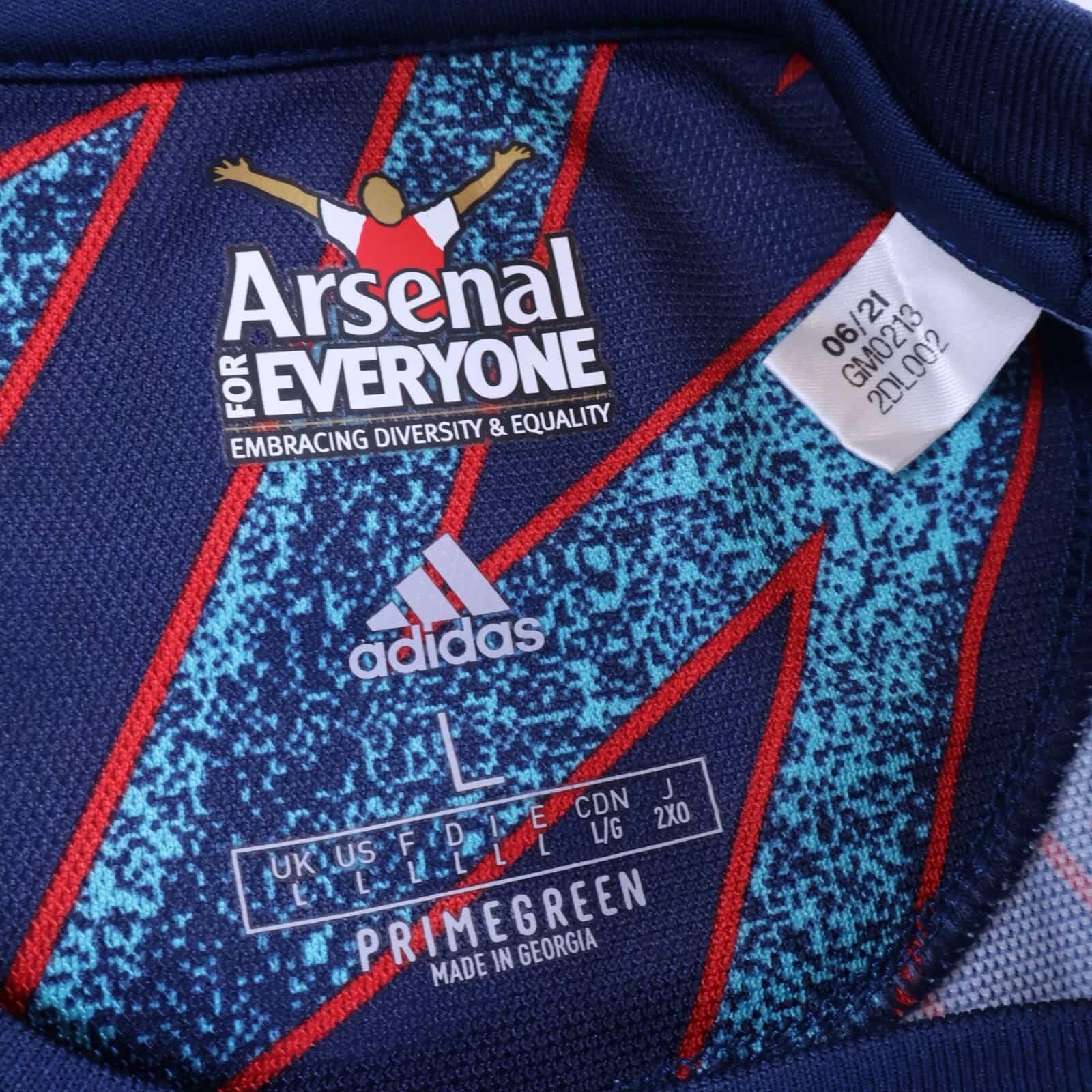 Arsenal Odegaard #8 2021/22 Third Shirt - L