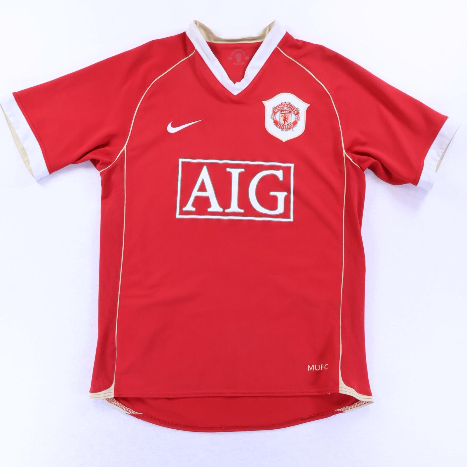 Manchester United Ferdinand #5 2006/07 Home Shirt - S