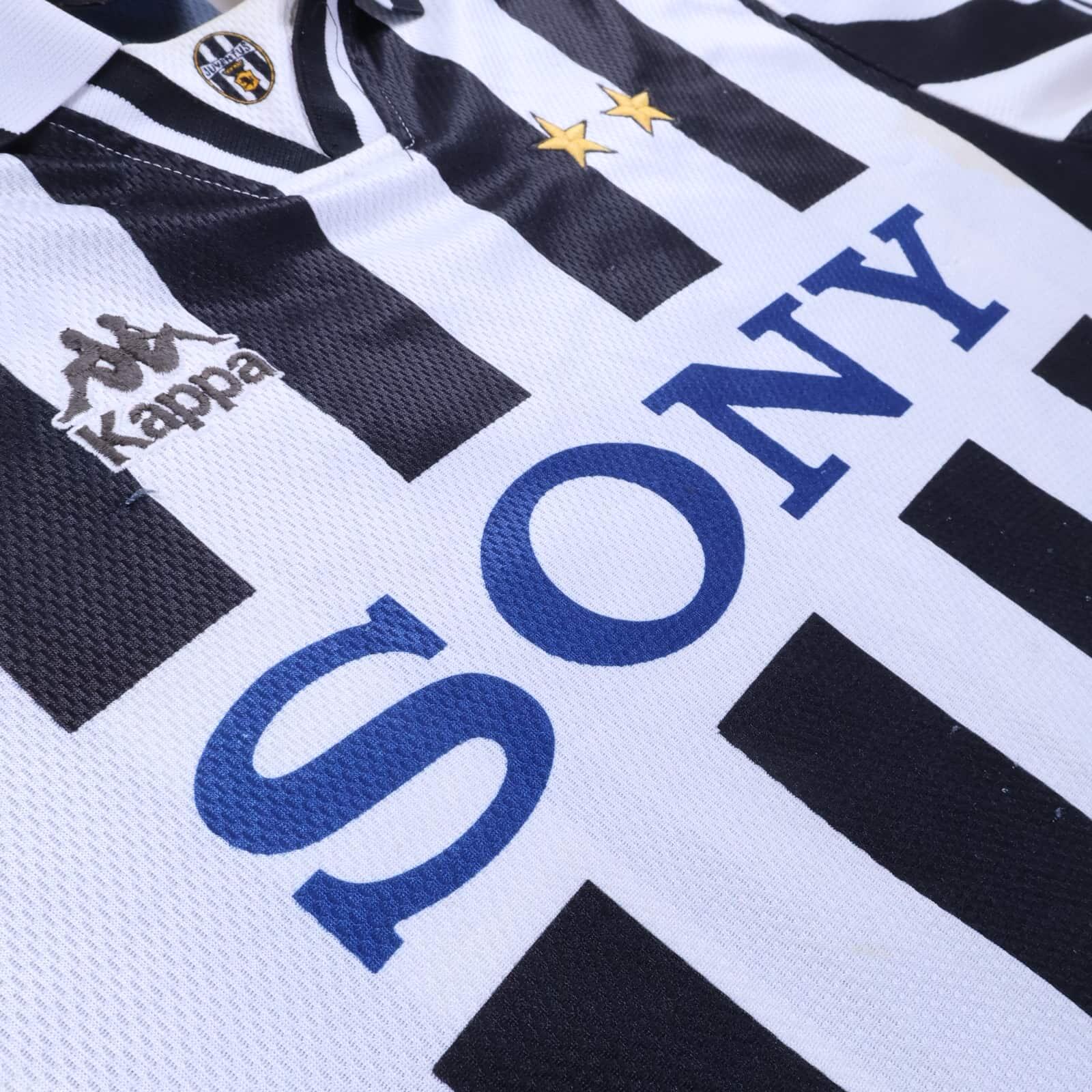 Juventus Zidane #21 1995/97 Home Shirt - M