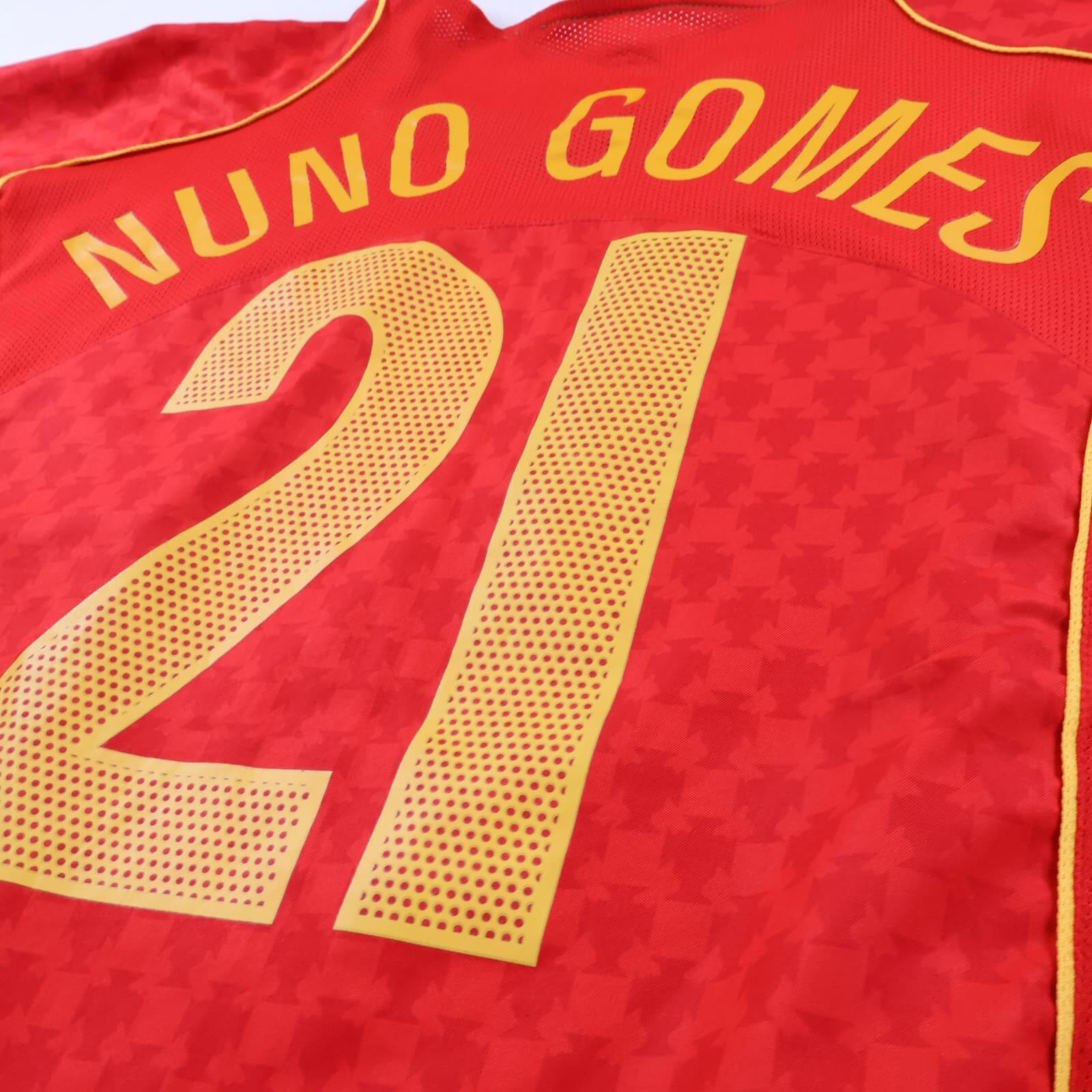 Portugal Nuno Gomes #21 2004/06 Home - Champions League Winners - XL