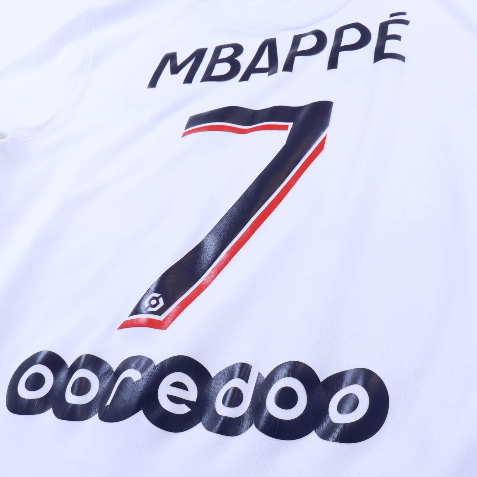 Paris Saint-Germain F.C Mbappé #7 2021/22 Fourth Shirt - S