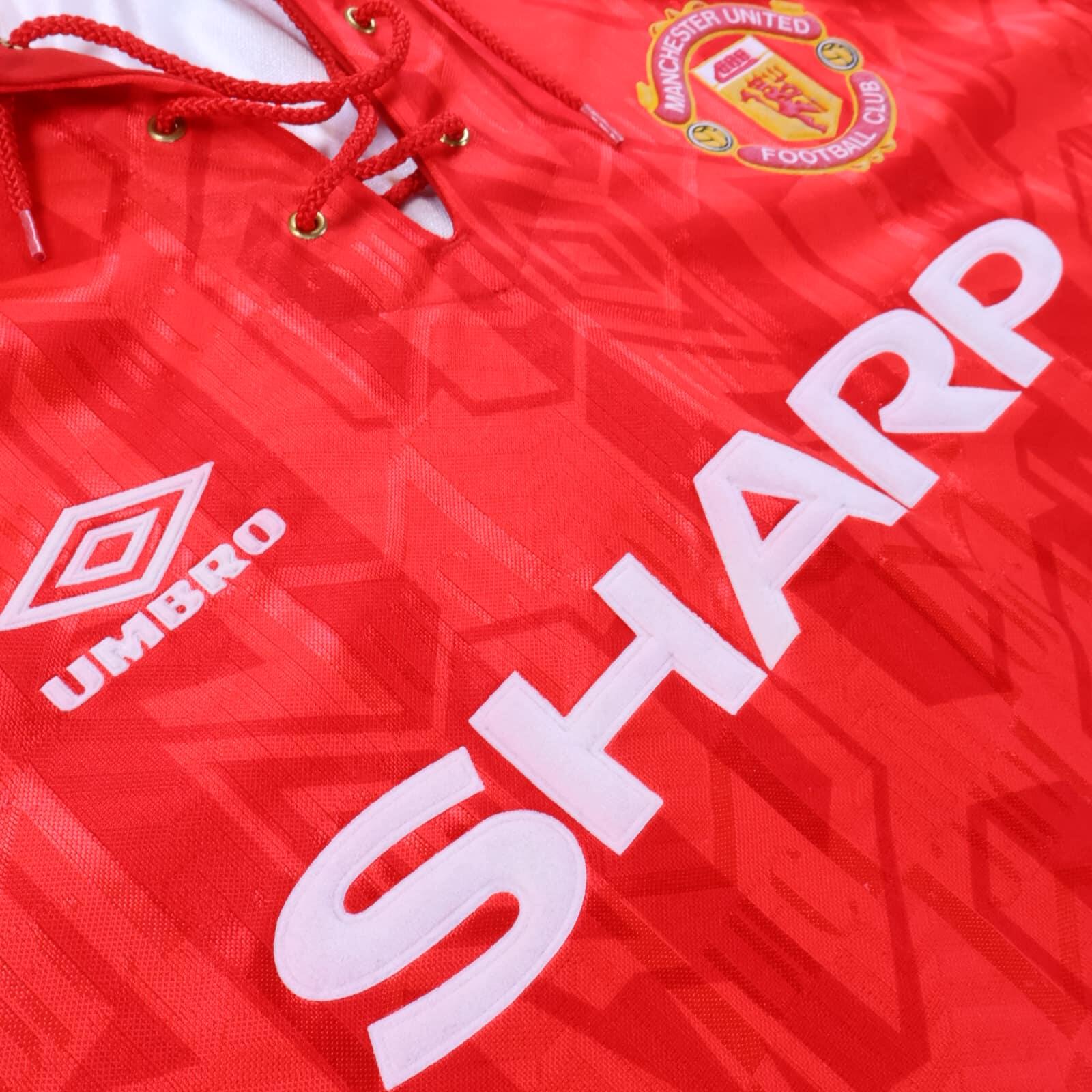 Manchester United 1992/94 Home Shirt - XL