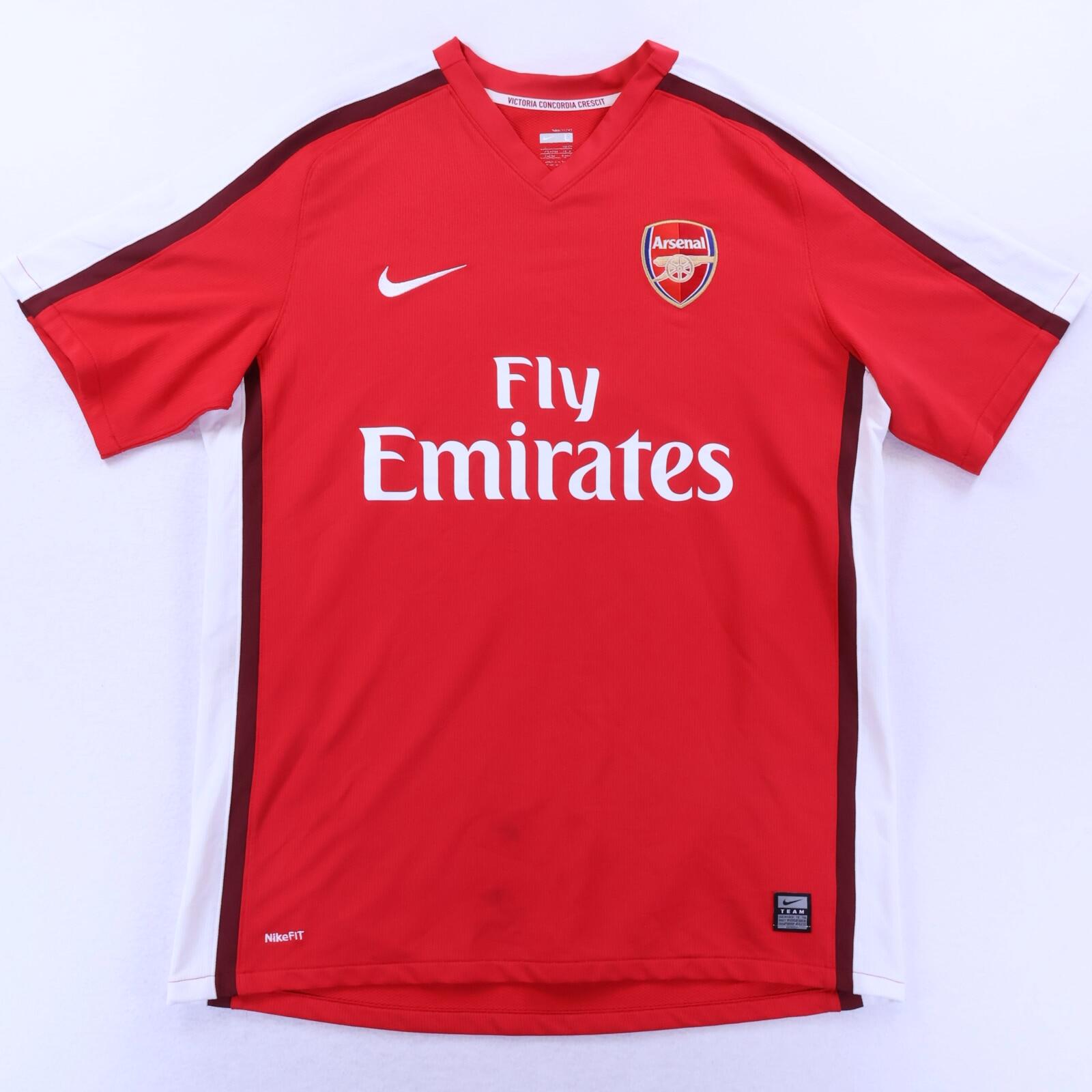 Arsenal Fabregas #4 2008/10 Home Shirt - L