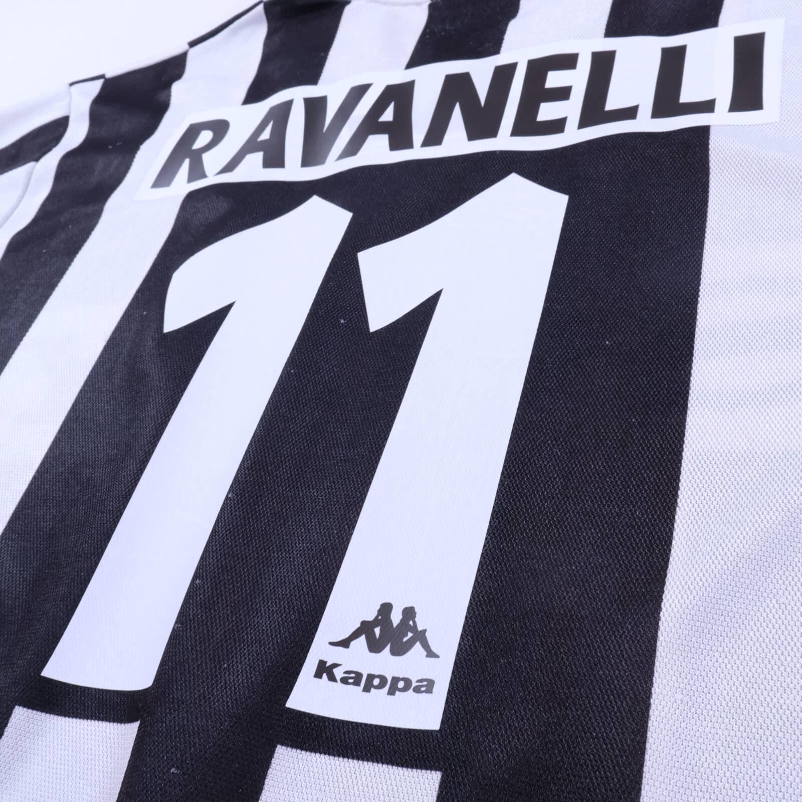 Juventus Ravanelli #11 1995/97 Home Shirt - L